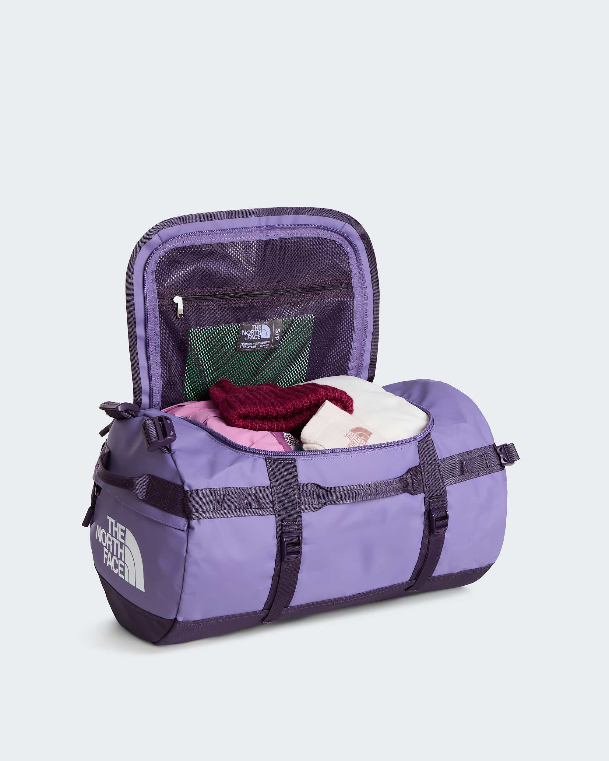 Base Camp Duffel-Tasche 50L – S – Grounded Plum-Endless Dusk