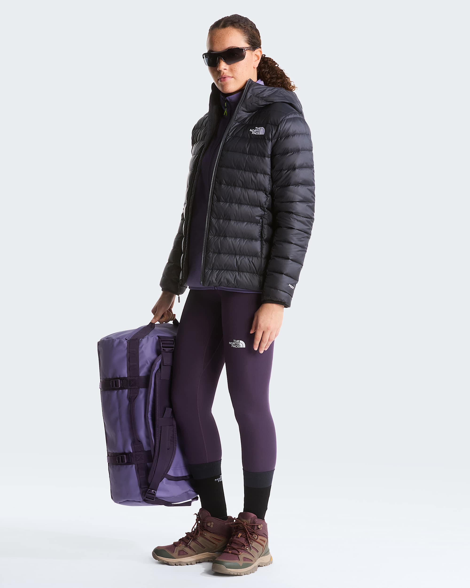 Base Camp Duffel-Tasche 50L – S – Grounded Plum-Endless Dusk