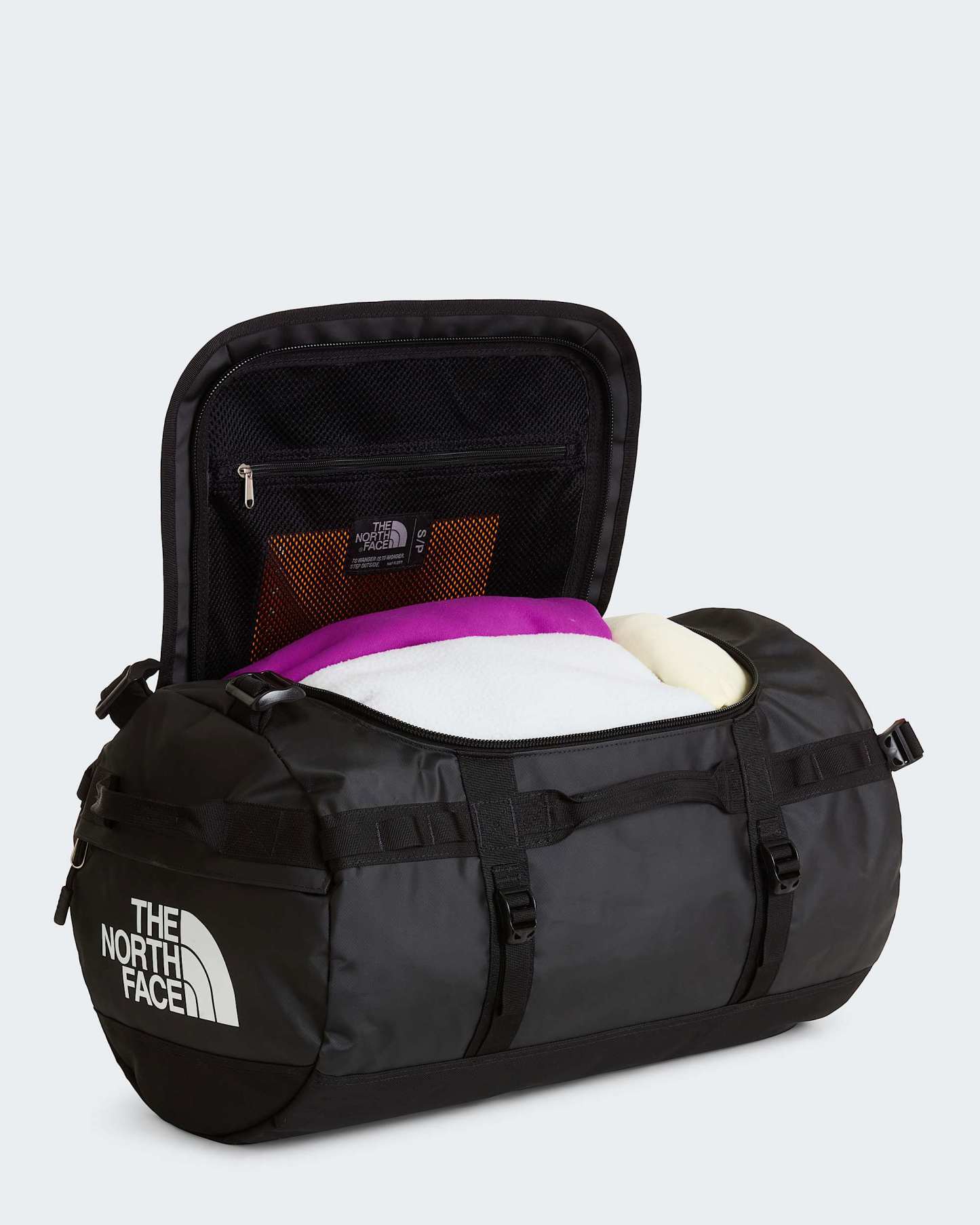 Base Camp Duffel-Tasche 50L – S – TNF Black-TNF White-NPF