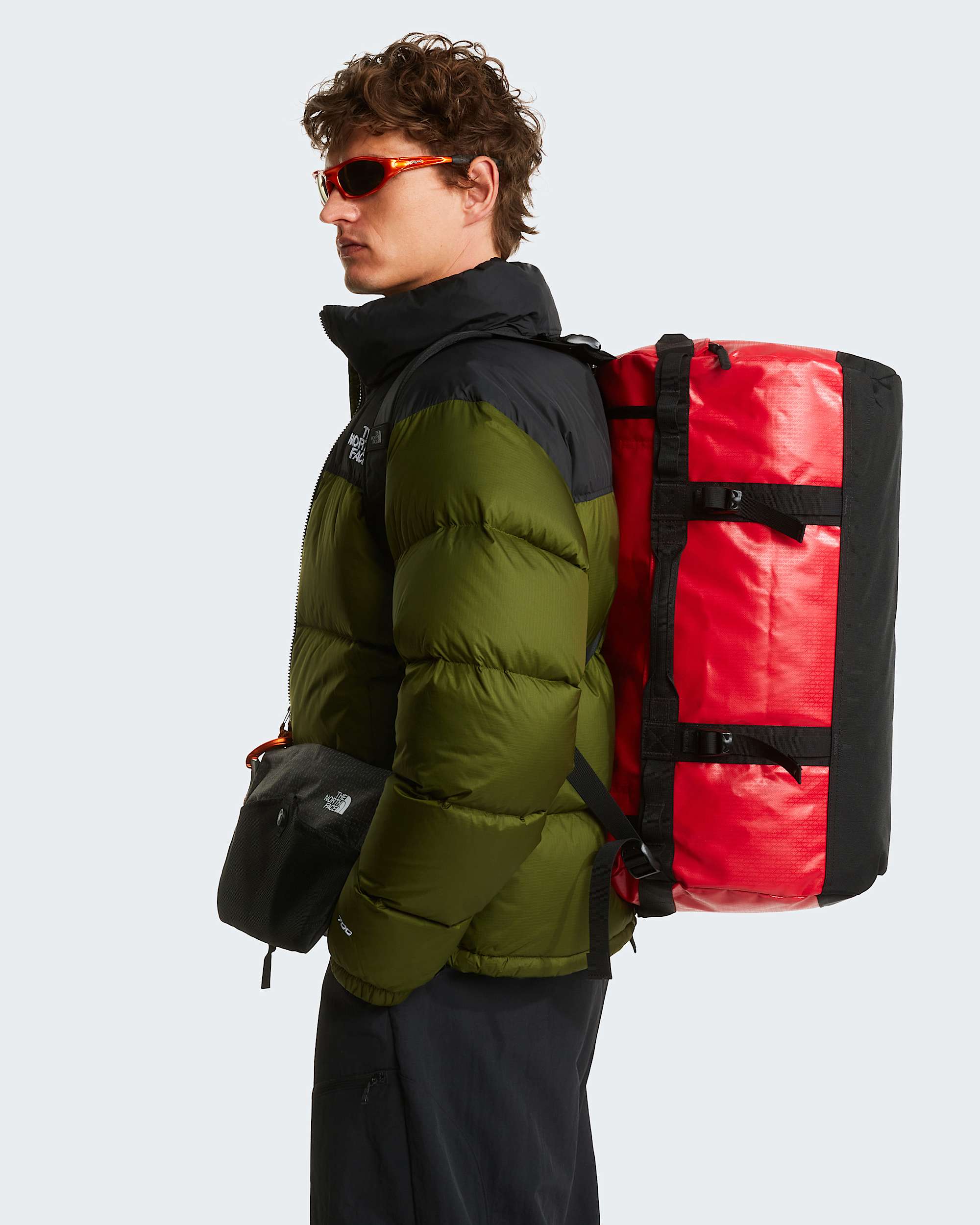 Base Camp Duffel-Tasche 50L – S – TNF Red-TNF Black-NPF