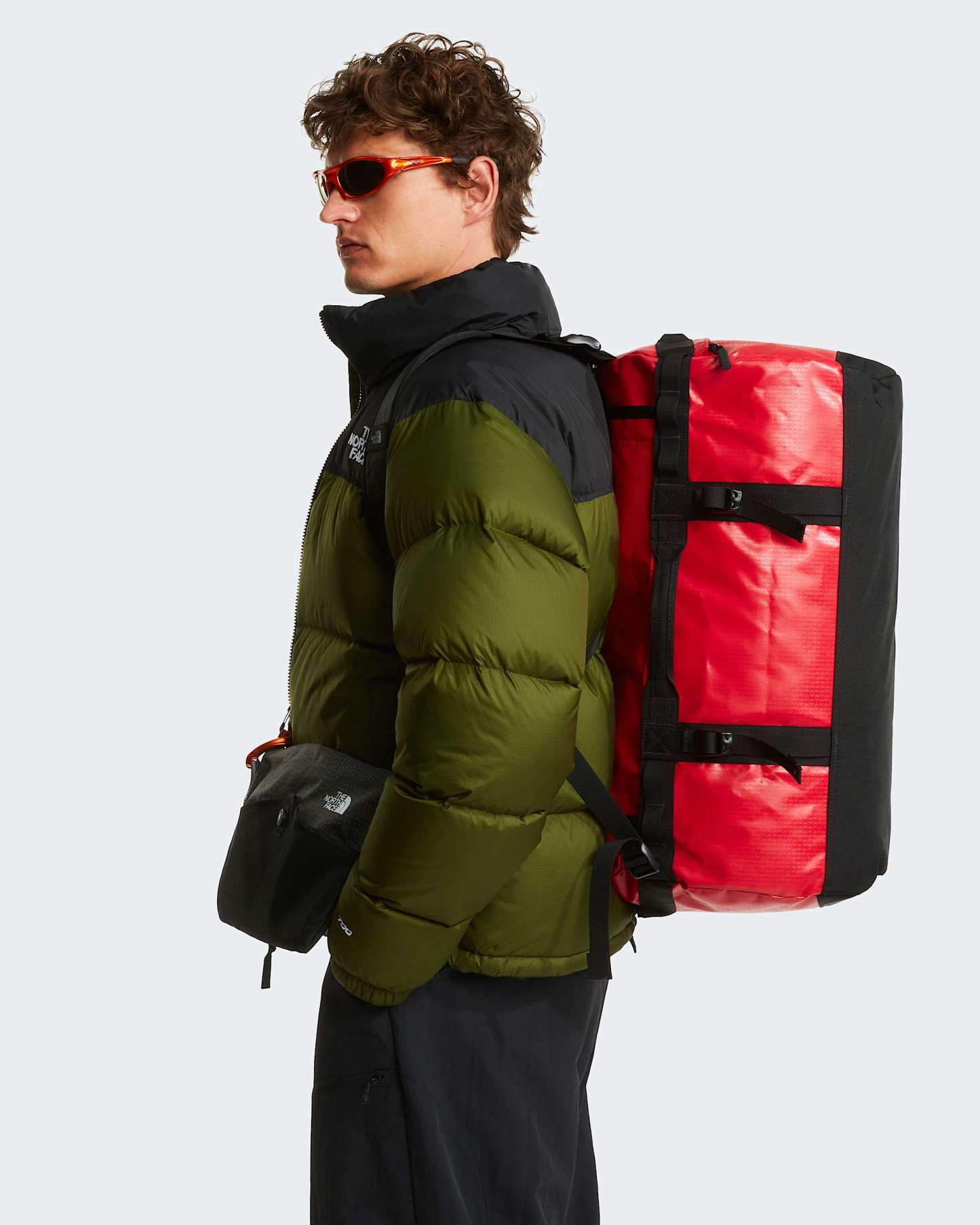 Base Camp Duffel-Tasche 50L – S – TNF Red-TNF Black-NPF