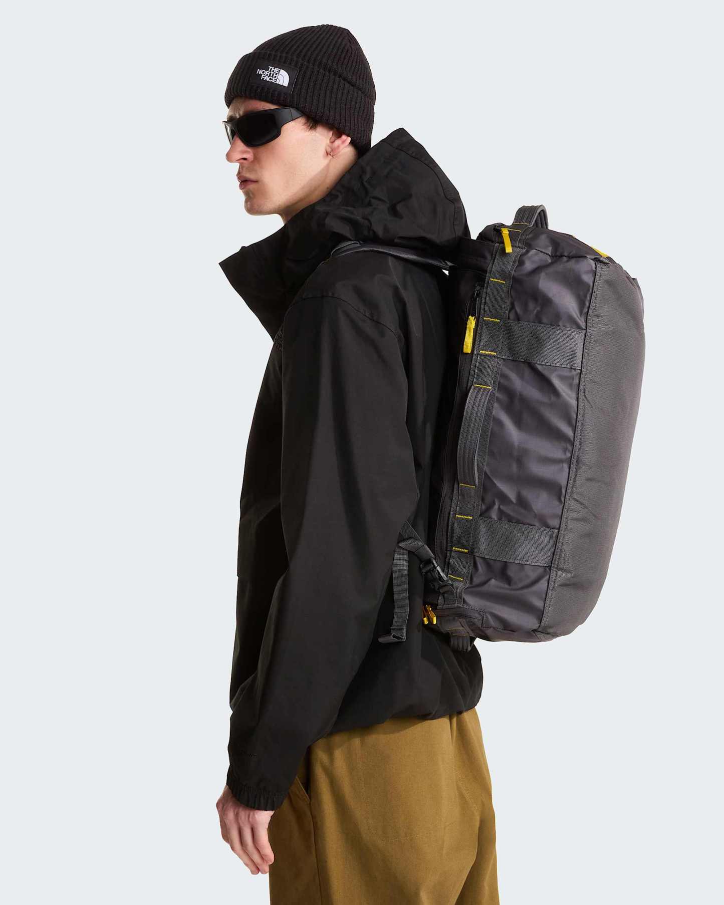 Base Camp Voyager Duffel-Tasche 32 Liter – Anthracite Grey-Pigment Yellow