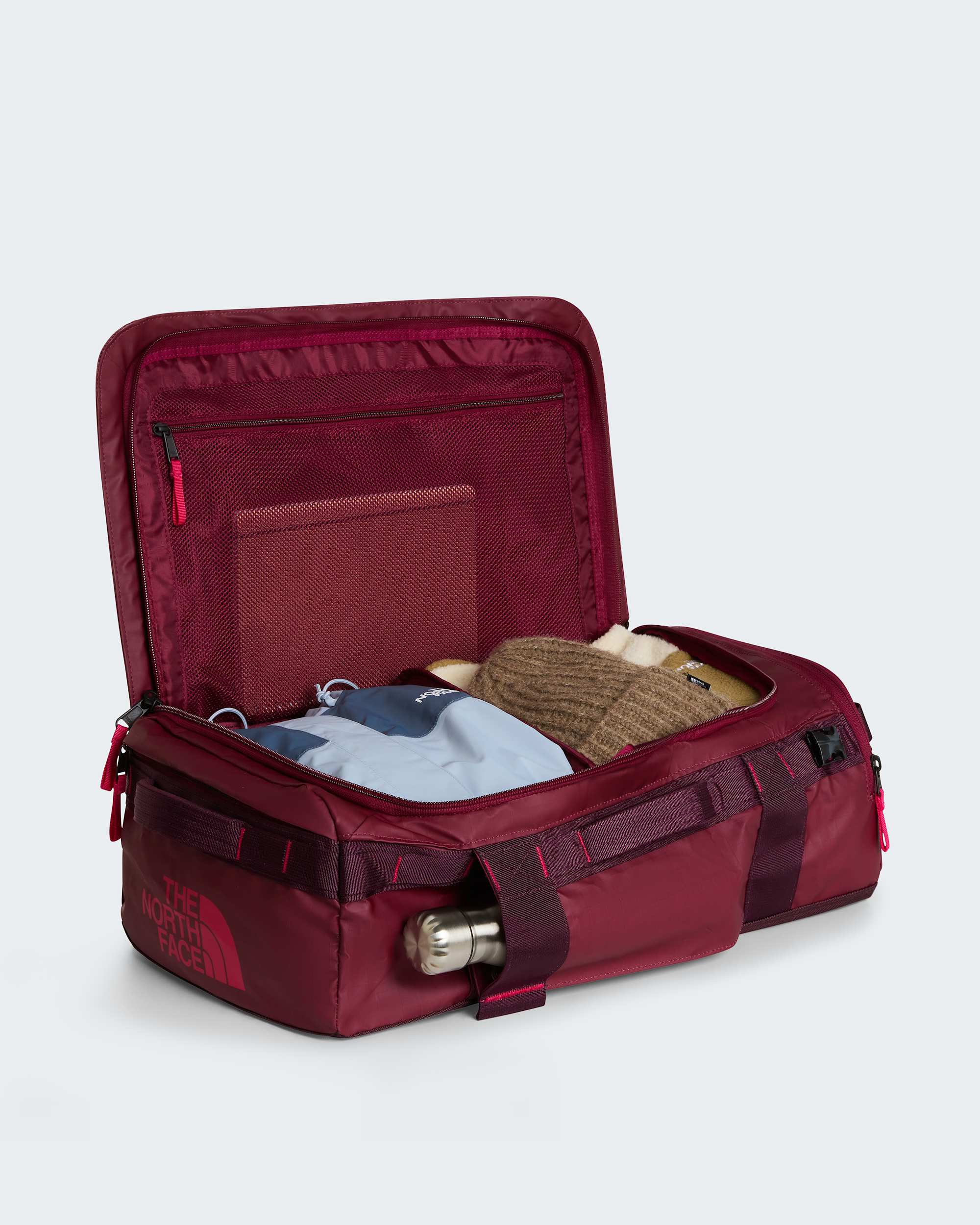 Base Camp Voyager Duffel-Tasche 32 Liter – Burgundy Crush-Deep Burgundy-Lali Guran