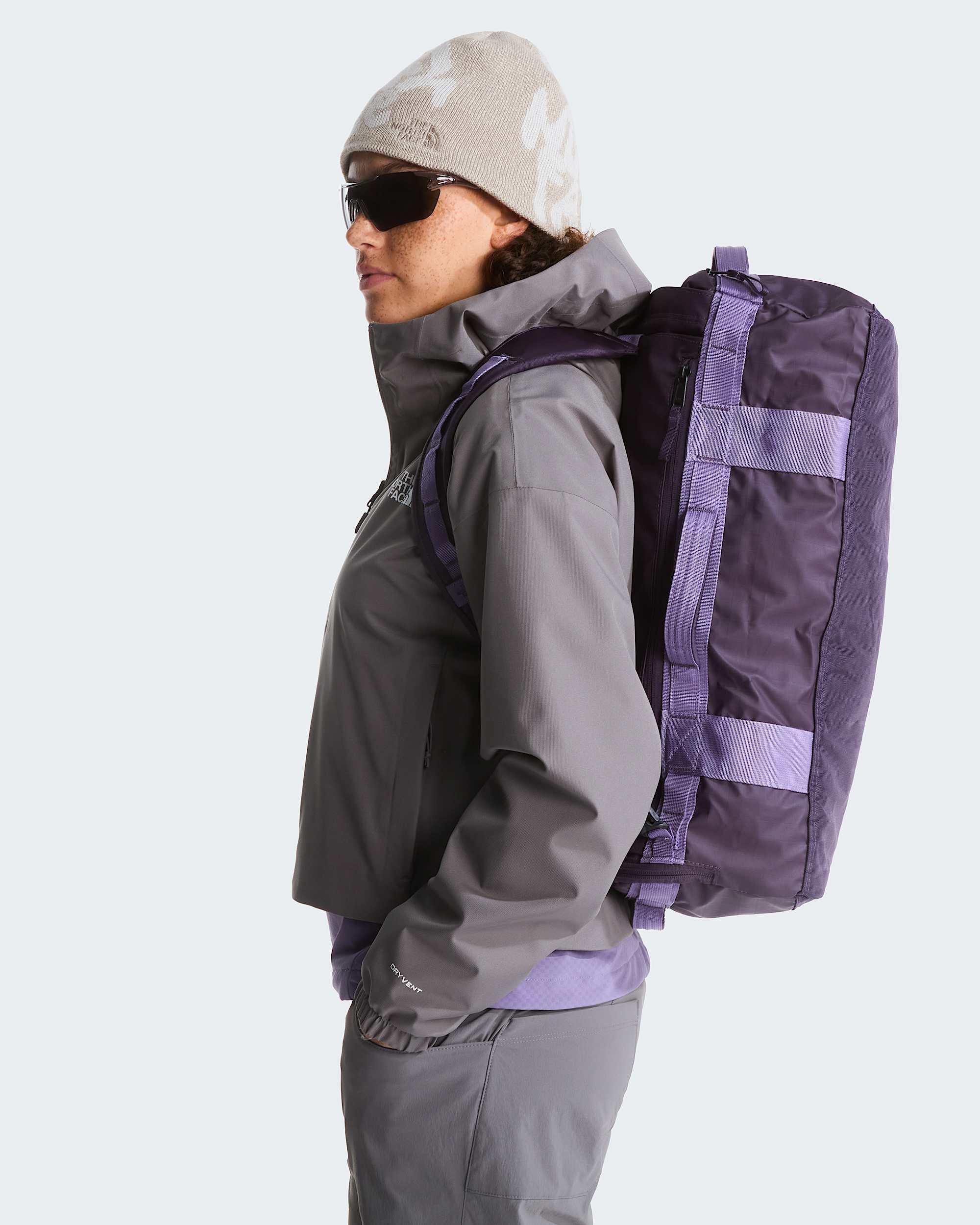 Base Camp Voyager Duffel-Tasche 32 Liter – Endless Dusk-Grounded Plum