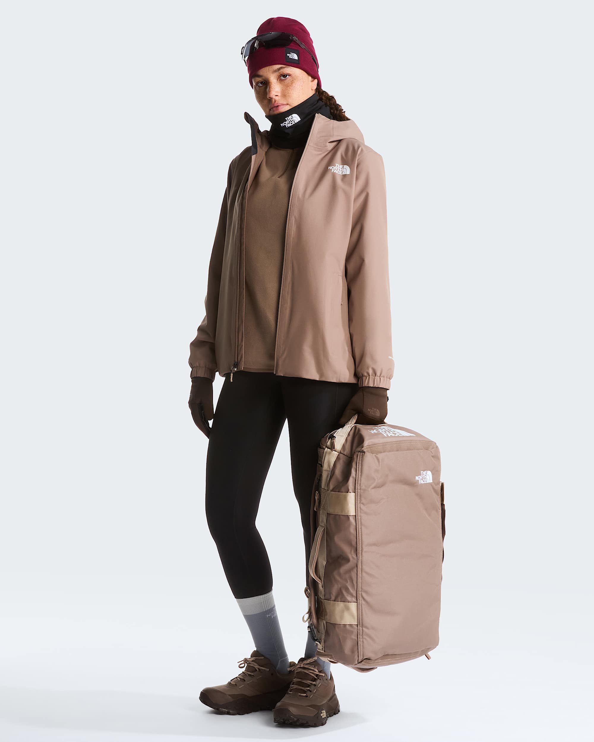 Base Camp Voyager Duffel-Tasche 32 Liter – Garnet-Timeless Taupe