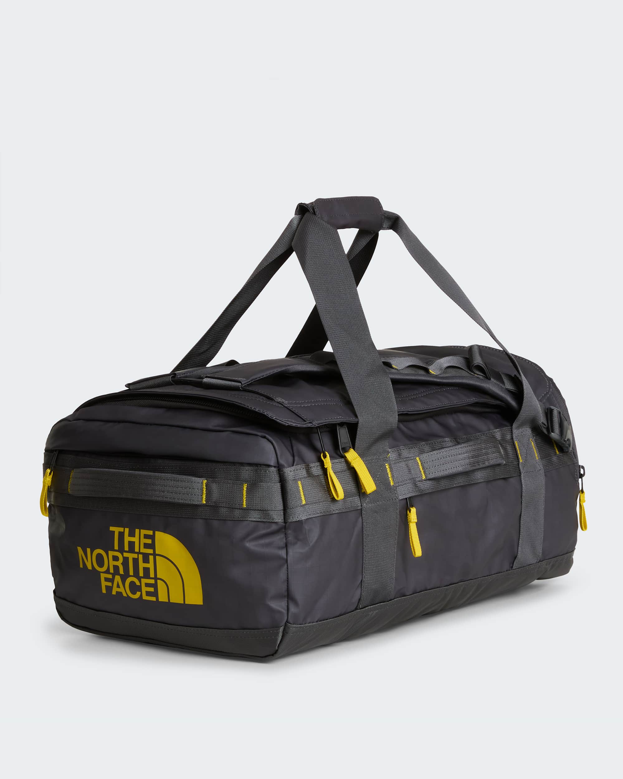 Base Camp Voyager 42-Liter-Duffel-Tasche – Anthracite Grey-Pigment Yellow