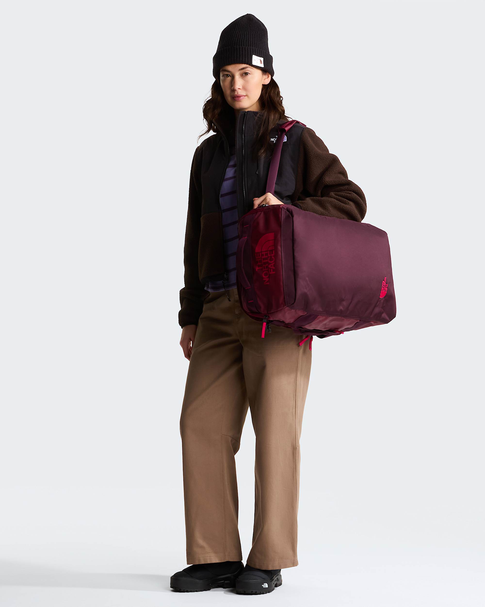 Base Camp Voyager 42-Liter-Duffel-Tasche – Burgundy Crush-Deep Burgundy-Lali Guran