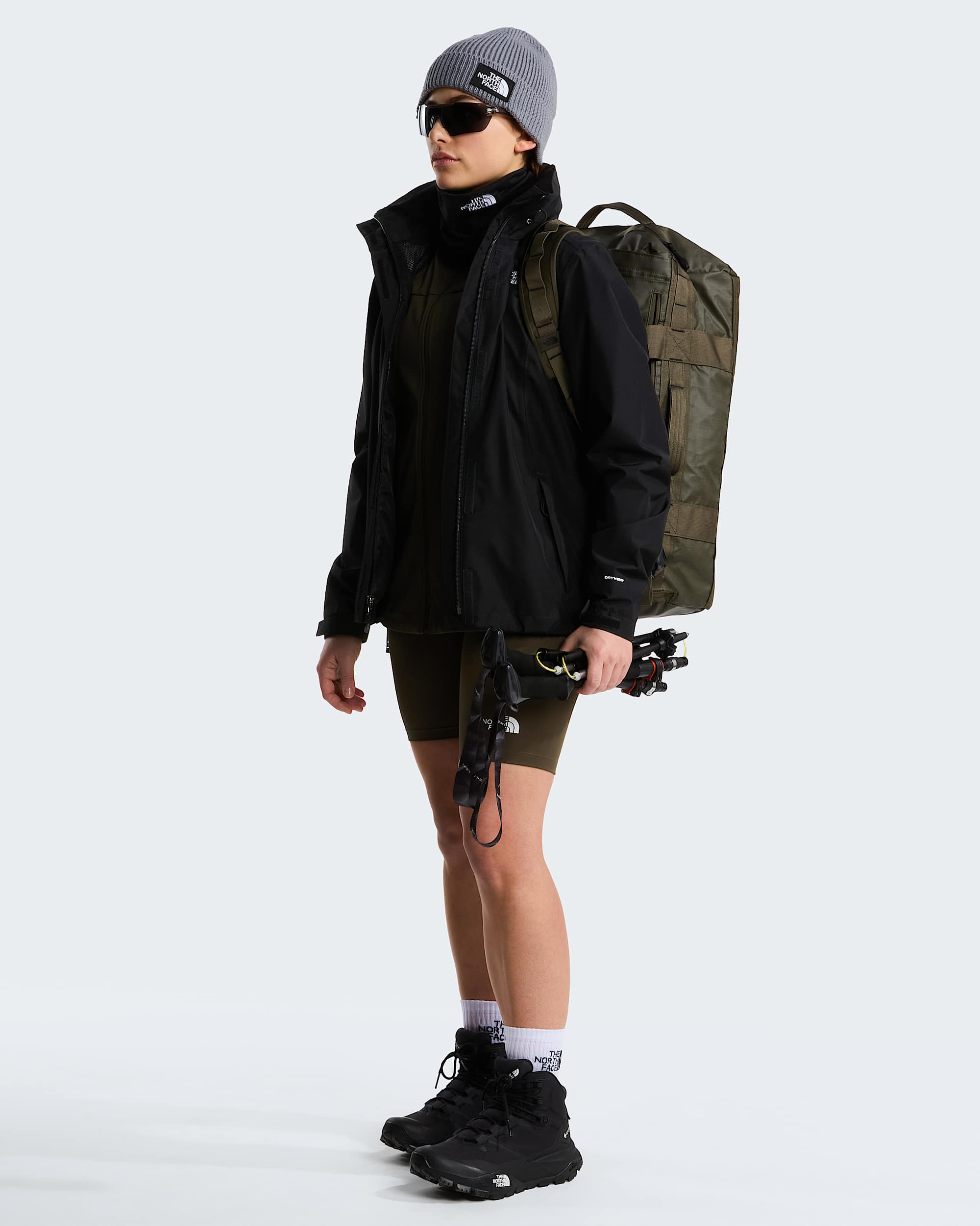 Base Camp Voyager 42-Liter-Duffel-Tasche – New Taupe Green-TNF Black-NPF