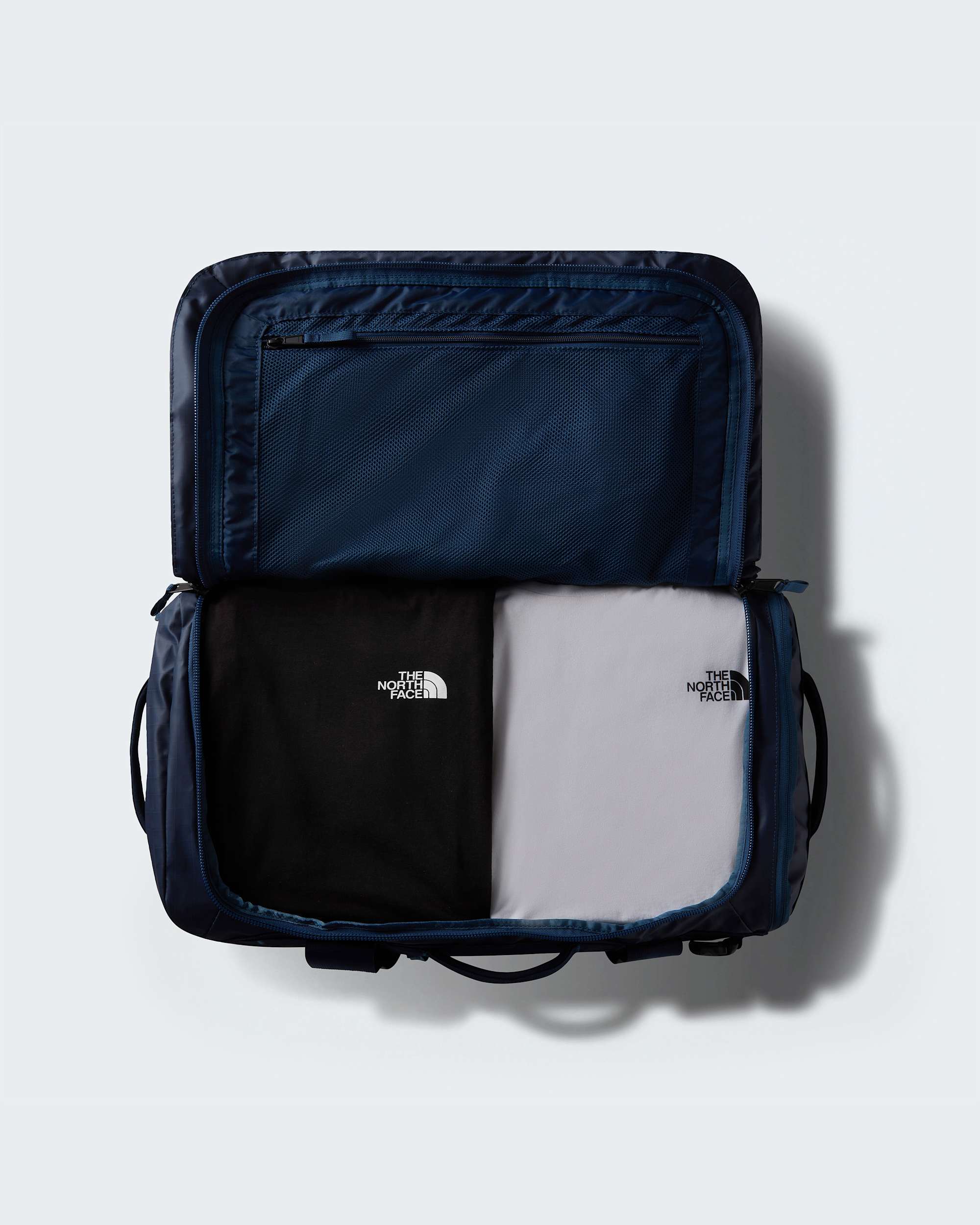 Base Camp Voyager 42-Liter-Duffel-Tasche – Shady Blue-Summit Navy