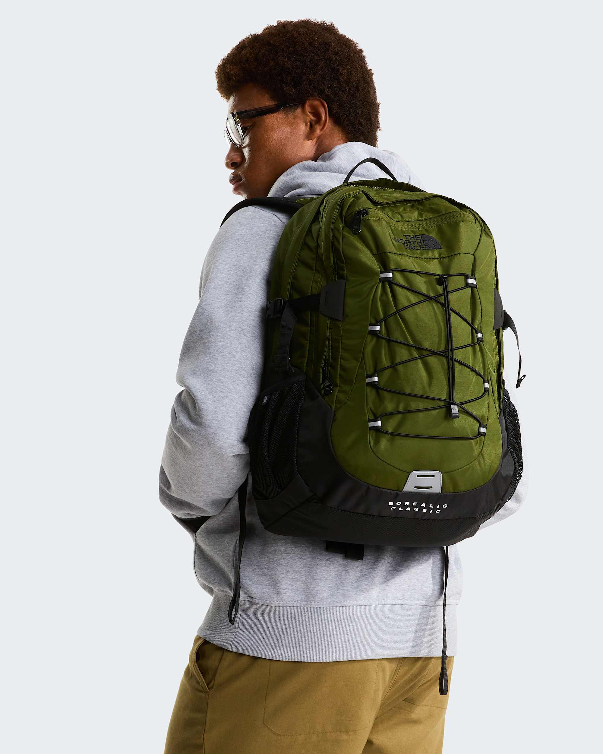 Borealis Classic Rucksack – Woodland Green-TNF Black