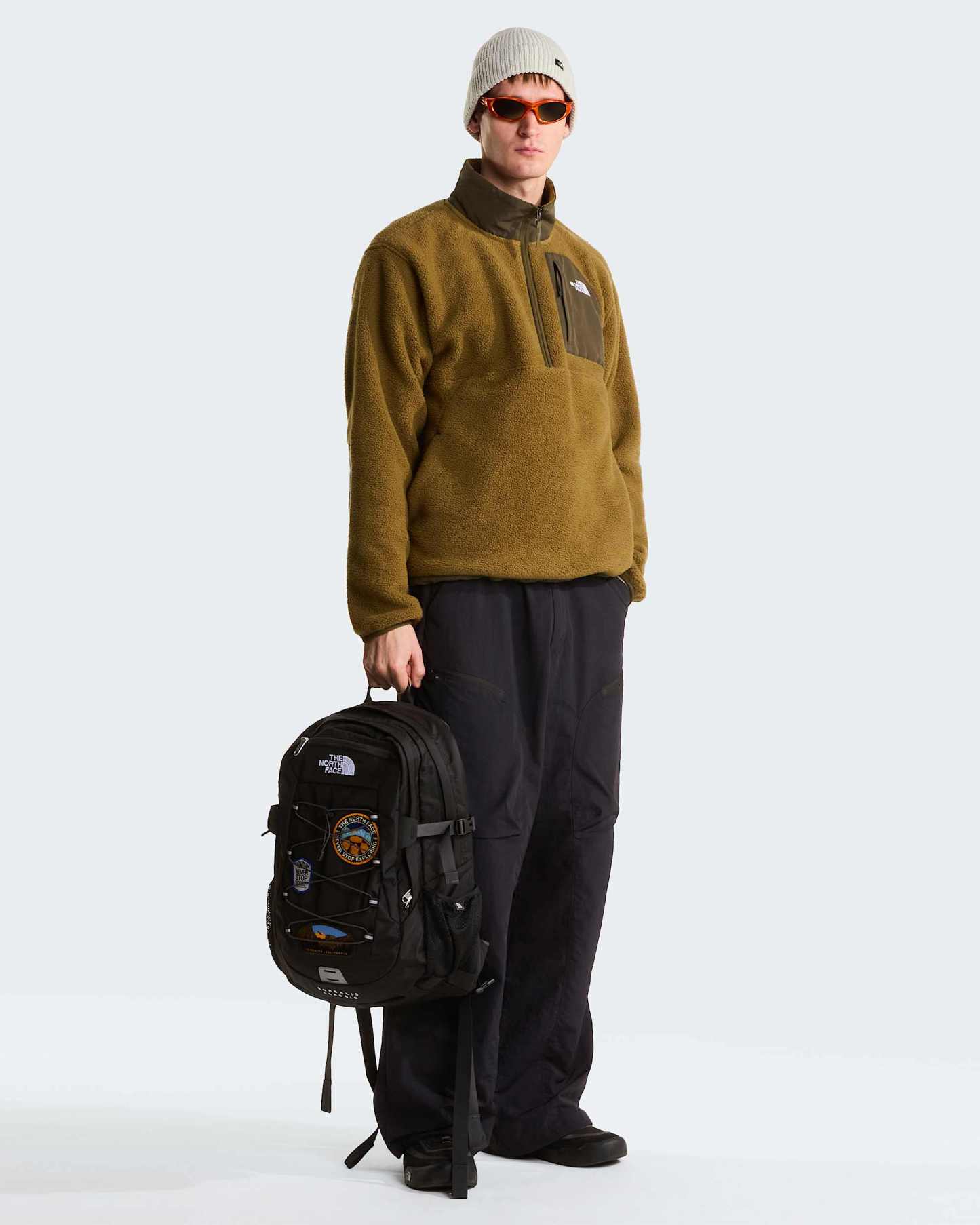 Borealis Classic Patch Rucksack – TNF Black-Asphalt Grey-Patch