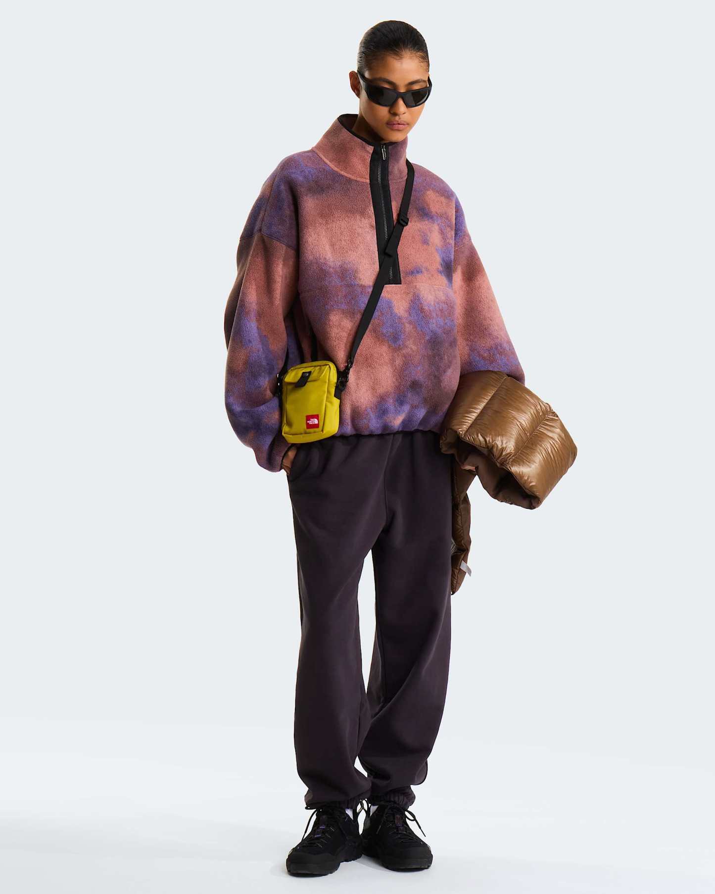 Clyffe Trek Schuhe – TNF Black-Peak Purple
