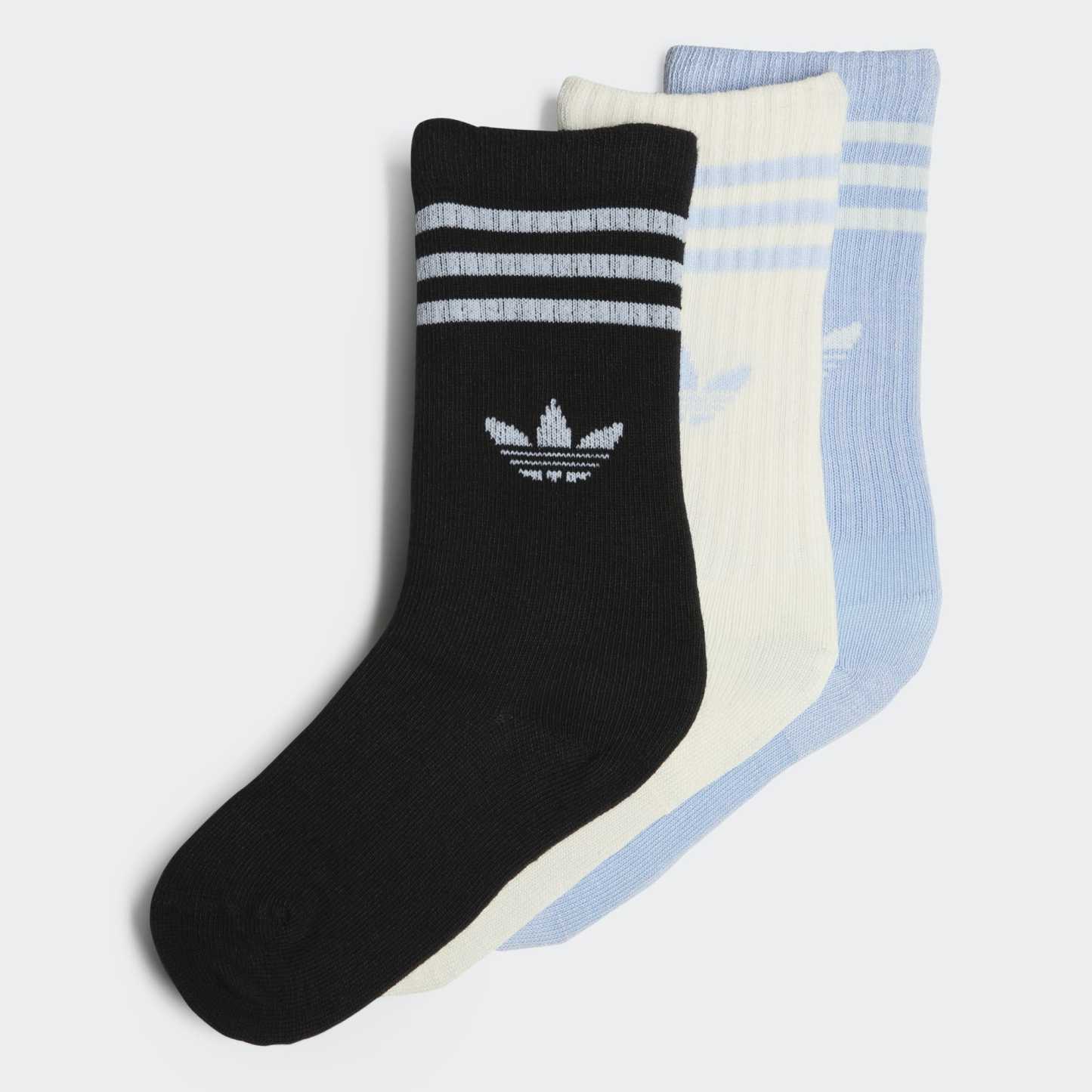 SAMBA OG SCHUH, KOMFORTVERSCHLUSS, ELASTISCHE SCHNÜRSENKEL – Blue Dawn / Wonder White / Black – IB9300