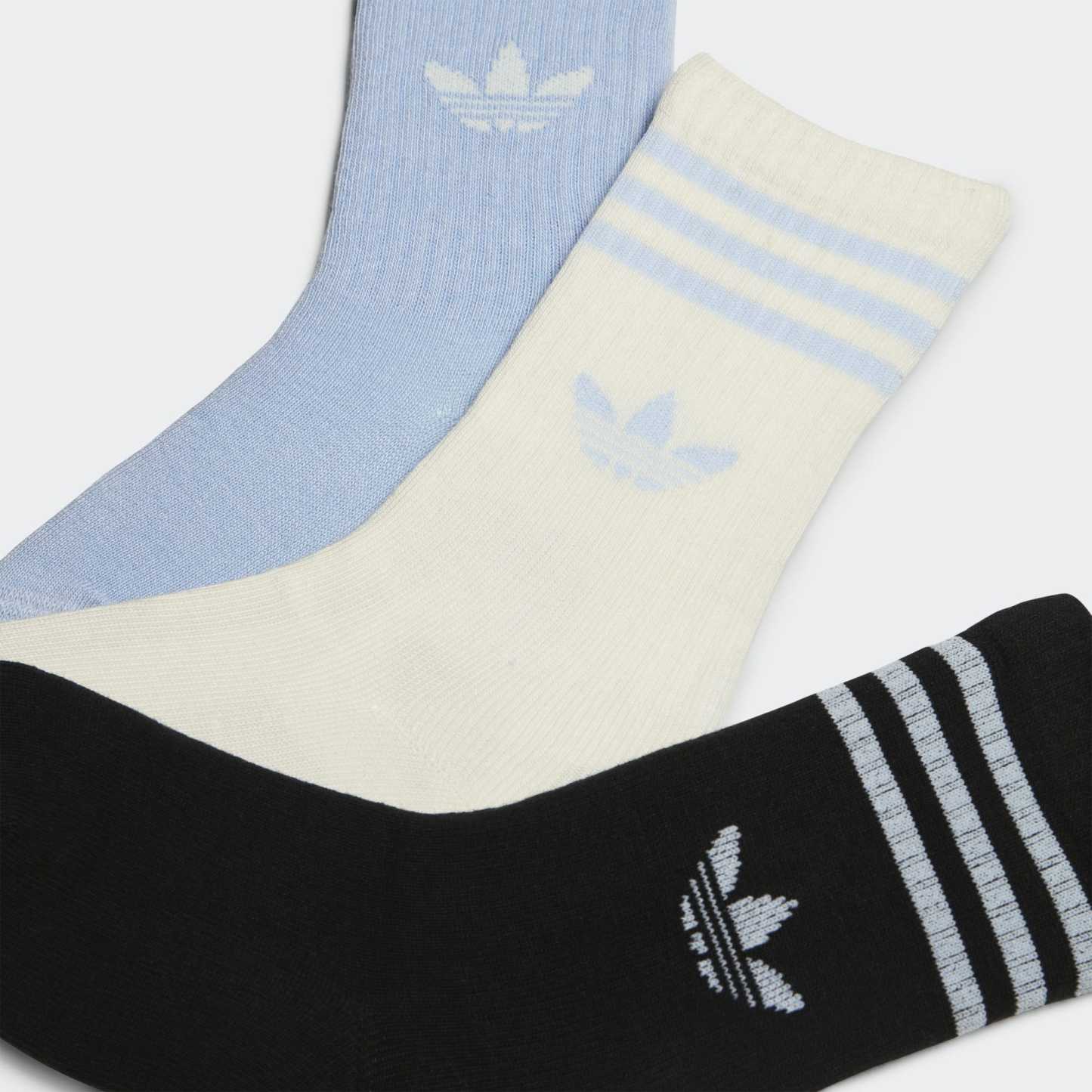 SAMBA OG SCHUH, KOMFORTVERSCHLUSS, ELASTISCHE SCHNÜRSENKEL – Blue Dawn / Wonder White / Black – IB9300