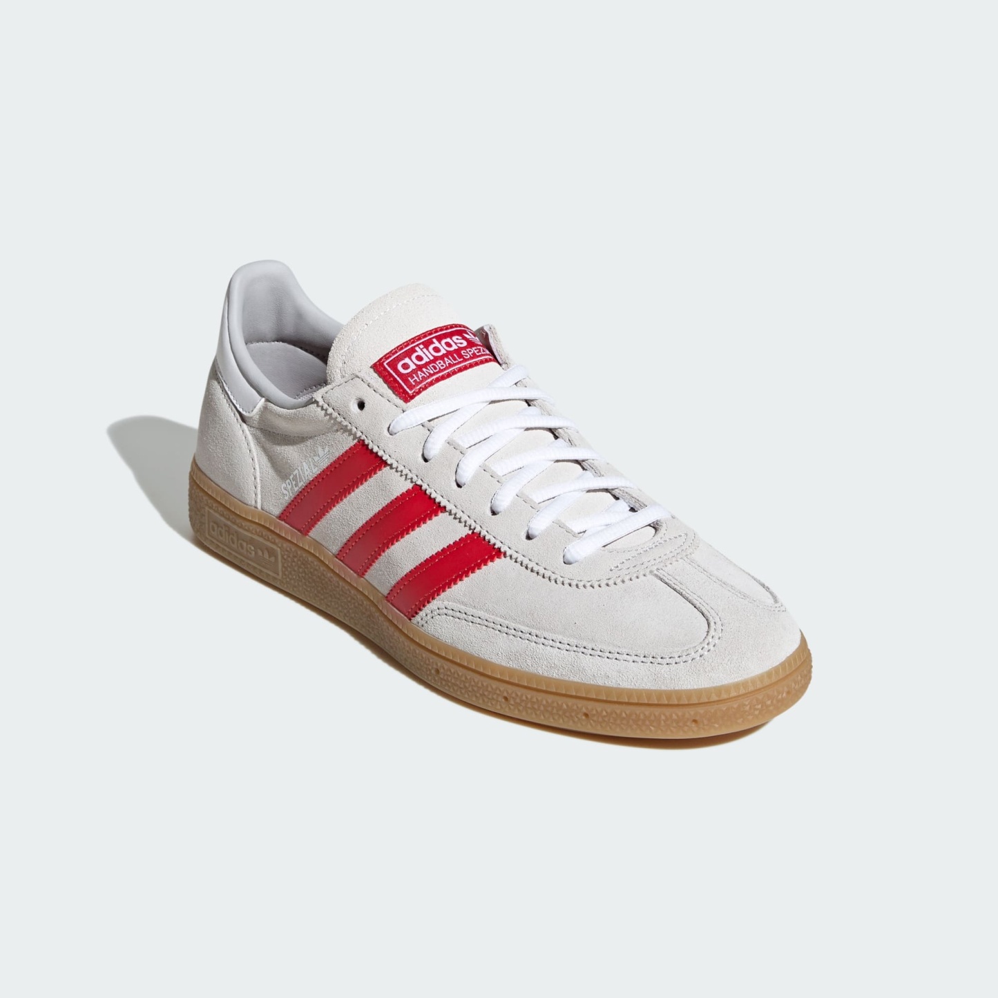 HANDBALL SPEZIAL SCHUH – Grey Two / Strawberry Red / Cloud White – KK3017