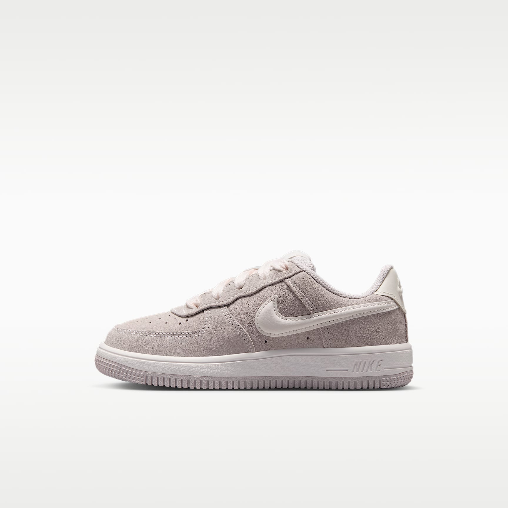 Nike Force 1 Low Schuh (jüngere Kinder) – Vast Grey/Sail