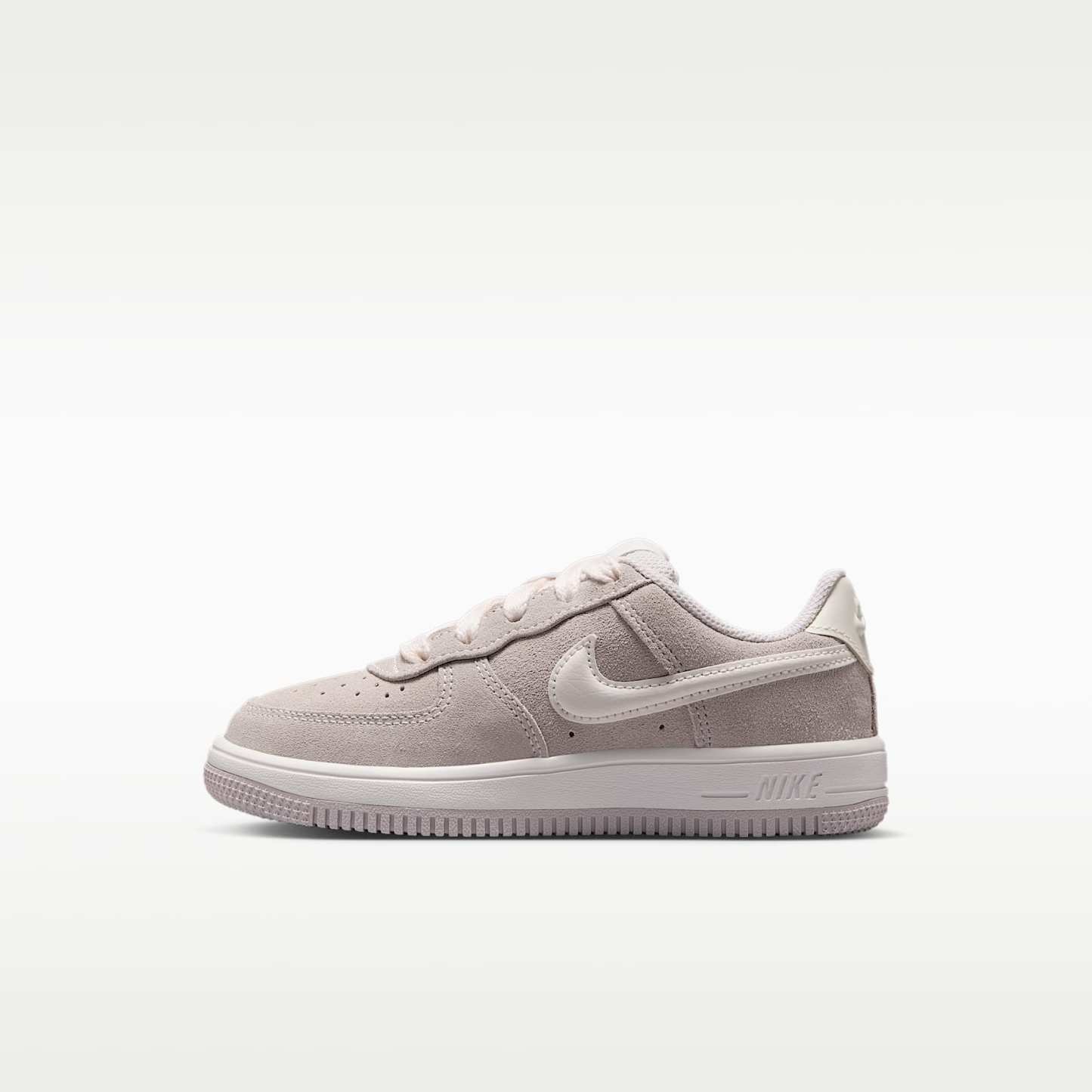 Nike Force 1 Low Schuh (jüngere Kinder) – Vast Grey/Sail