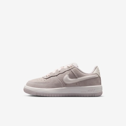 Nike Force 1 Low Schuh (jüngere Kinder) – Vast Grey/Sail