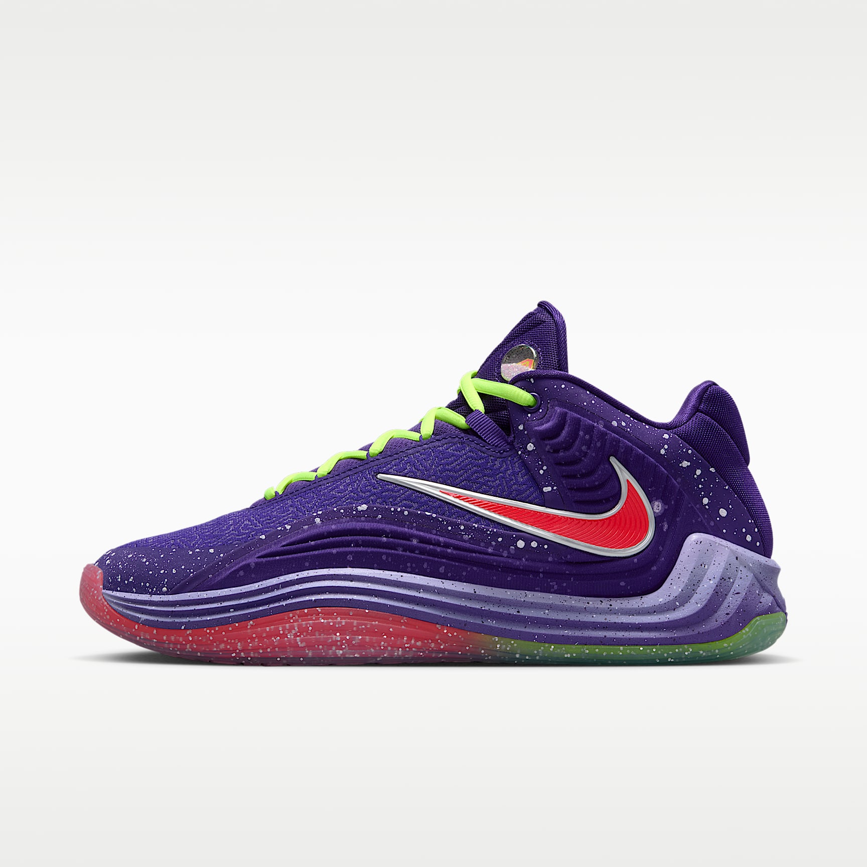 Giannis Freak 7 "Snow Pack" Basketballschuh – Court Purple/Hydrangeas/Green Strike/Bright Crimson