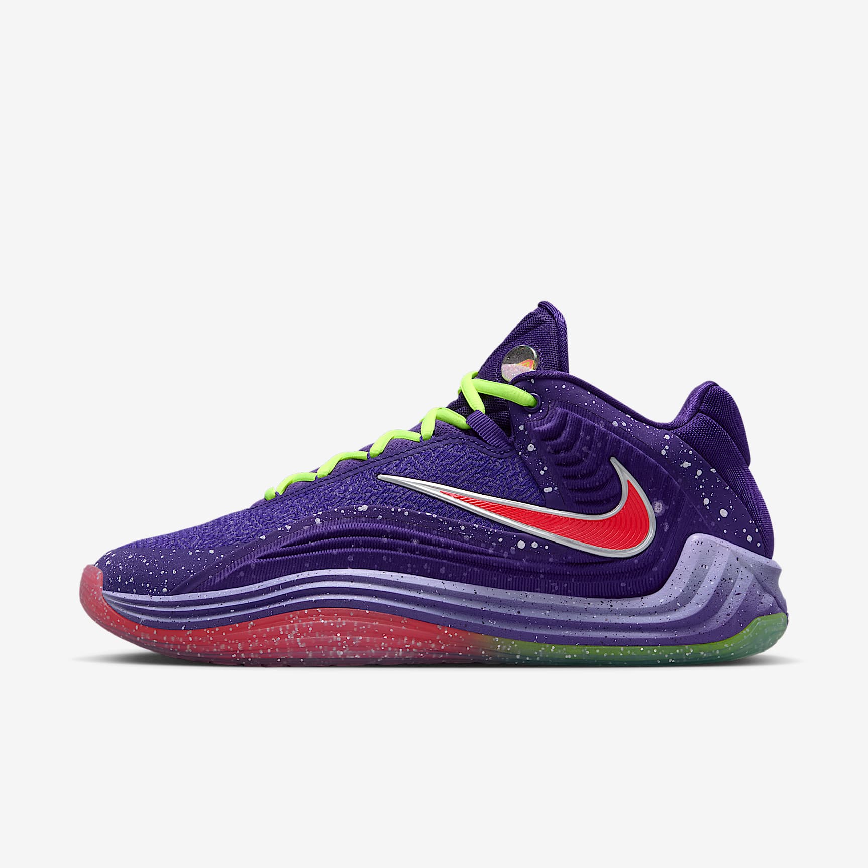 Giannis Freak 7 "Snow Pack" Basketballschuh – Court Purple/Hydrangeas/Green Strike/Bright Crimson