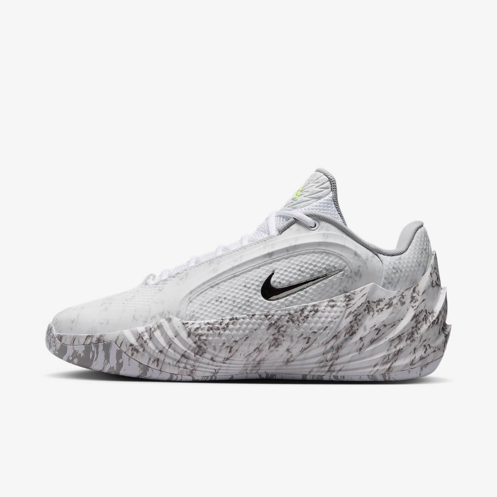 Giannis Freak 8 Basketballschuh – Weiß/Light Smoke Grey/Schwarz/Metallic Silver