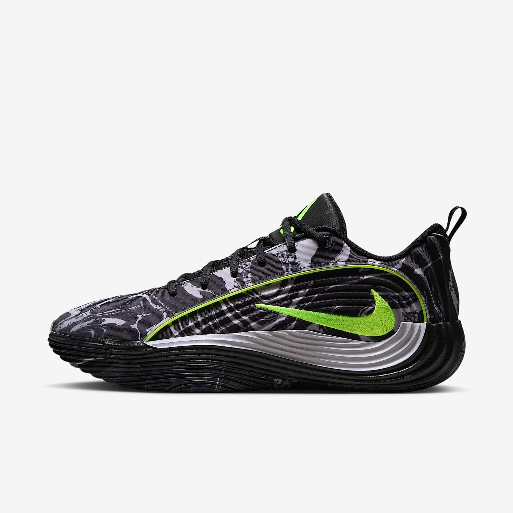 Giannis Immortality 5 Basketballschuh – Schwarz/Light Smoke Grey/Volt