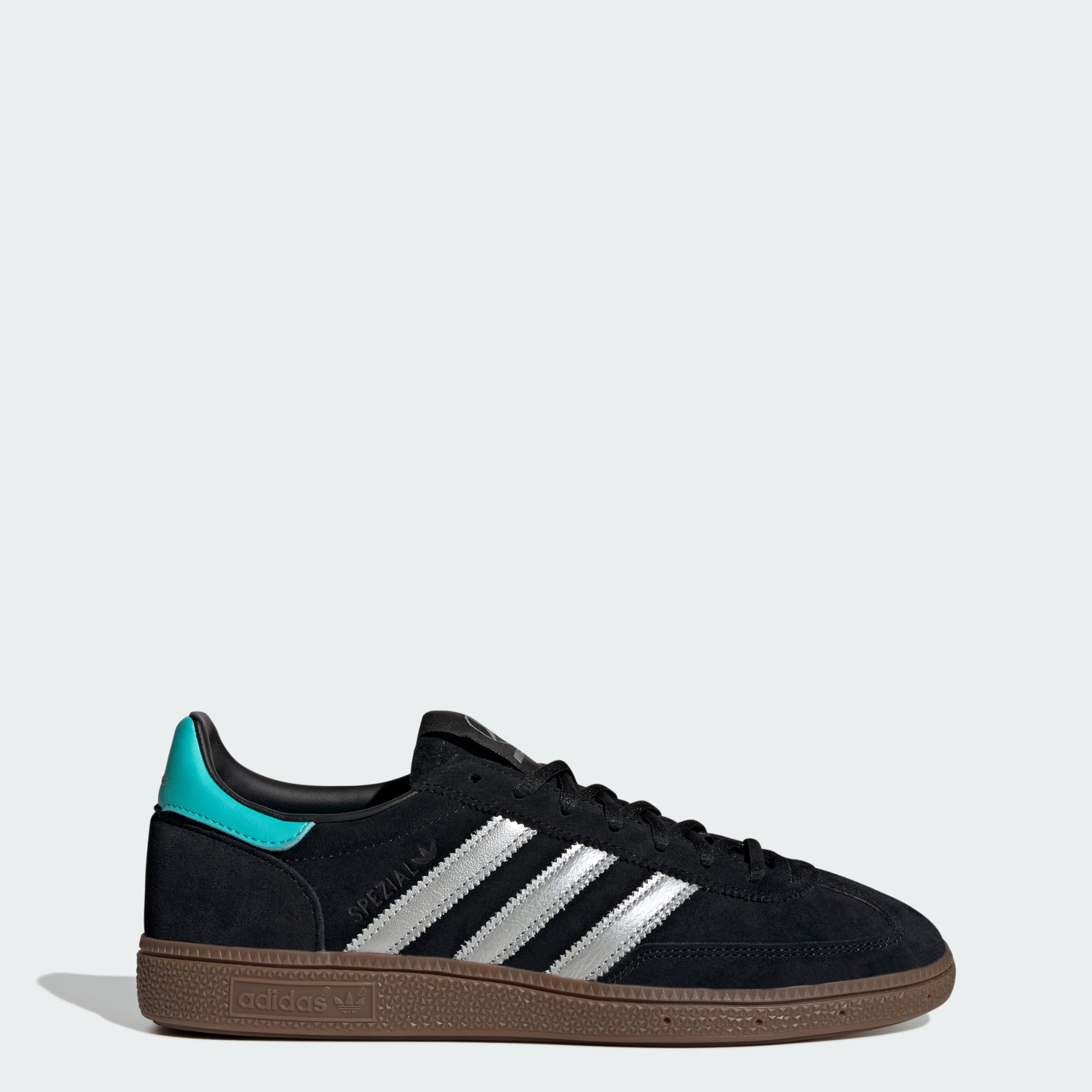 HANDBALL SPEZIAL MERCEDES SCHUH – Core Black / Silver Metallic / Gum – KJ1185
