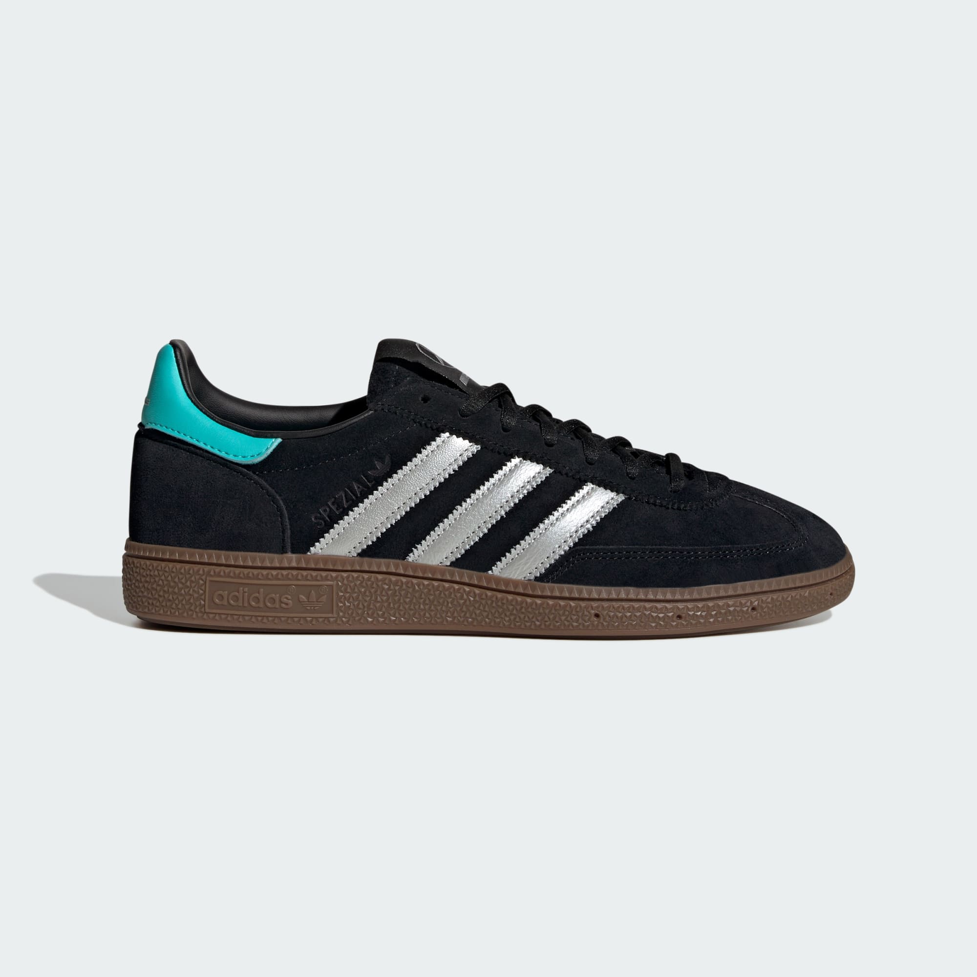 HANDBALL SPEZIAL MERCEDES SCHUH – Core Black / Silver Metallic / Gum – KJ1185