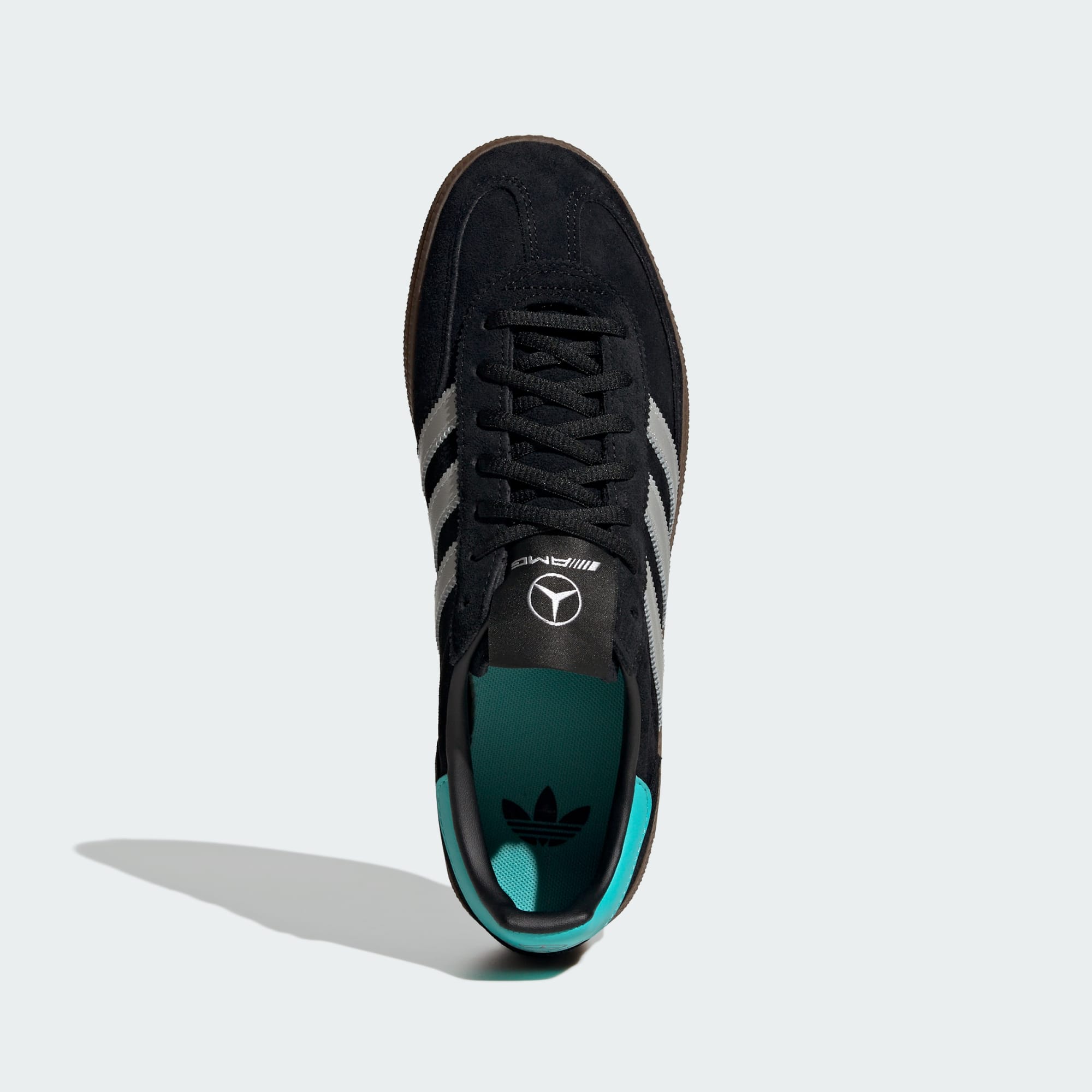 HANDBALL SPEZIAL MERCEDES SCHUH – Core Black / Silver Metallic / Gum – KJ1185