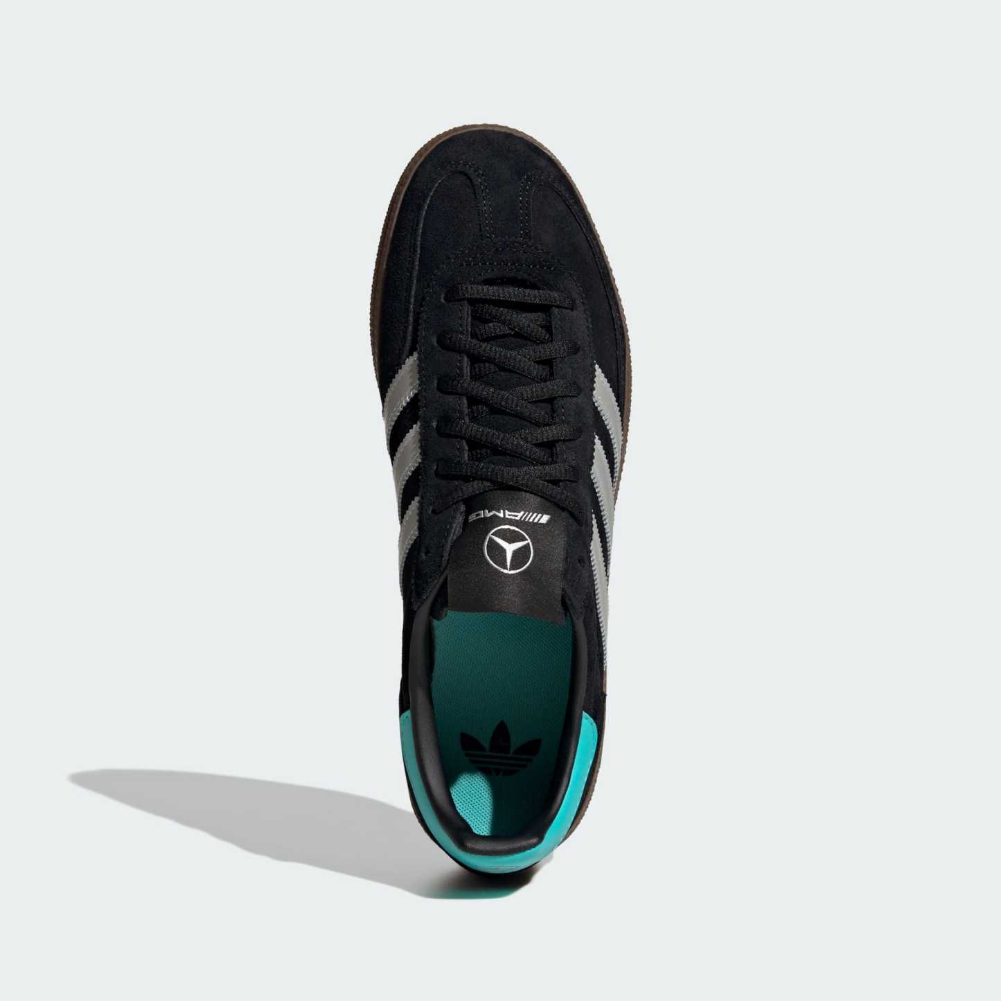 HANDBALL SPEZIAL MERCEDES SCHUH – Core Black / Silver Metallic / Gum – KJ1185