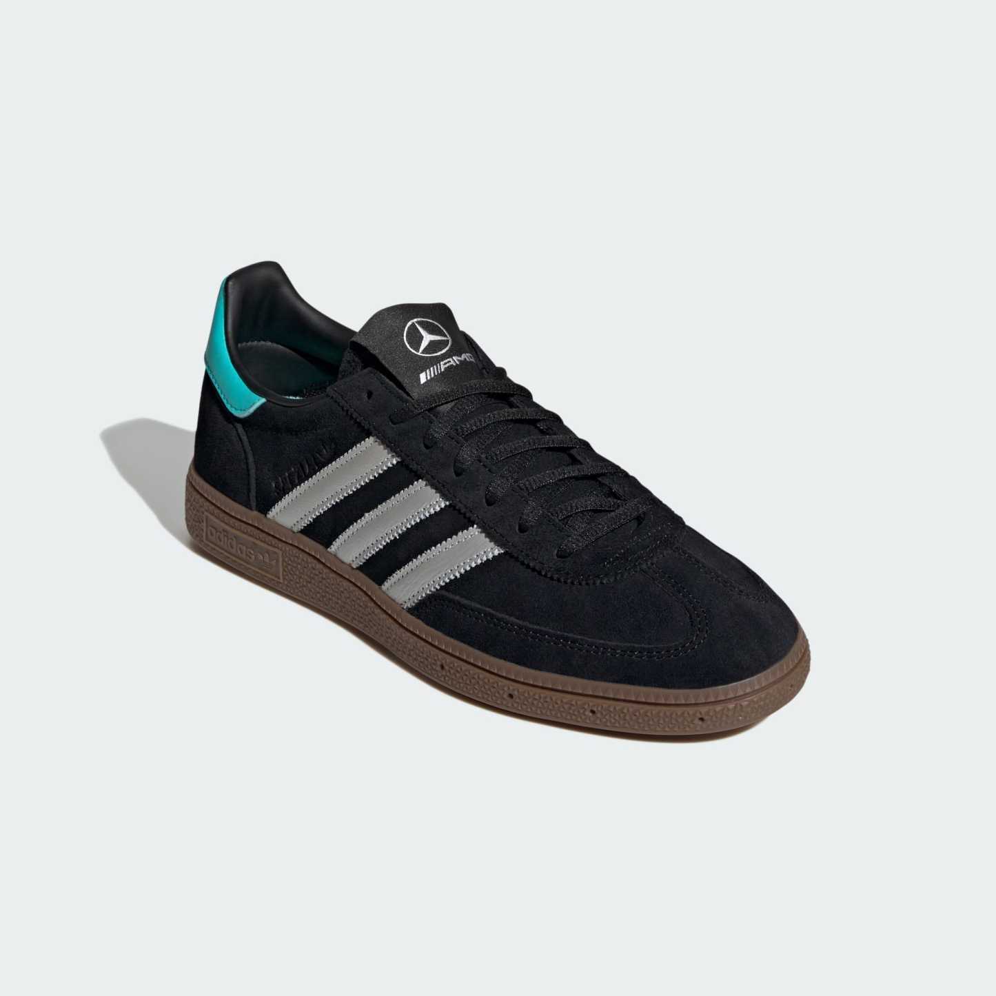 HANDBALL SPEZIAL MERCEDES SCHUH – Core Black / Silver Metallic / Gum – KJ1185