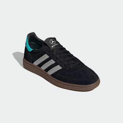 HANDBALL SPEZIAL MERCEDES SCHUH – Core Black / Silver Metallic / Gum – KJ1185