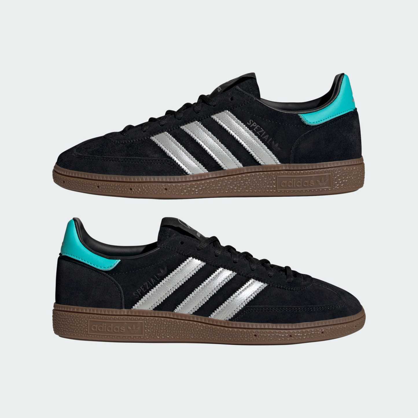 HANDBALL SPEZIAL MERCEDES SCHUH – Core Black / Silver Metallic / Gum – KJ1185