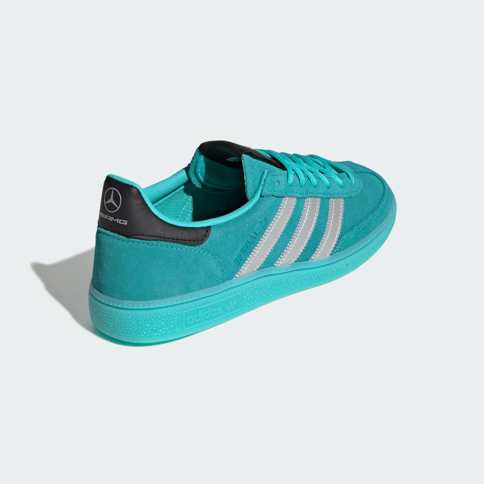 HANDBALL SPEZIAL MERCEDES SCHUH – Semi Mint Rush / Silver Metallic / Core Black – KJ1186
