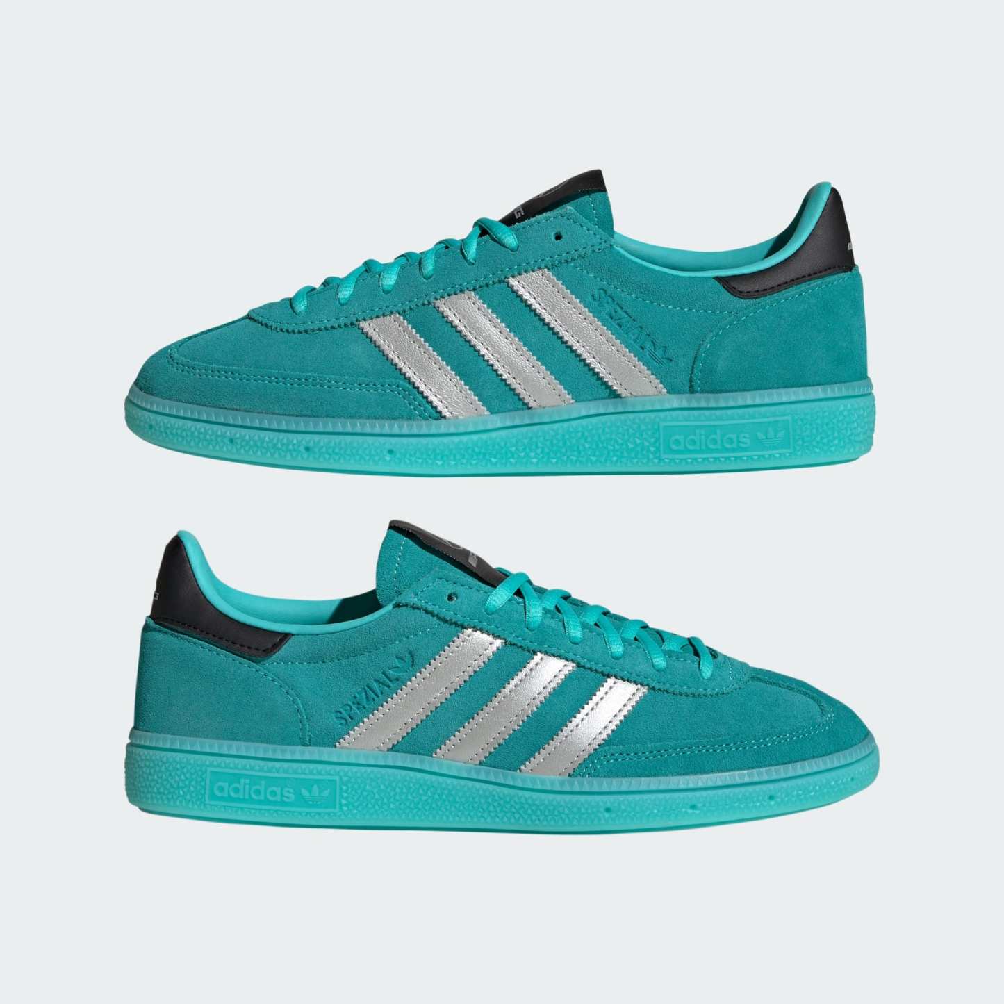 HANDBALL SPEZIAL MERCEDES SCHUH – Semi Mint Rush / Silver Metallic / Core Black – KJ1186