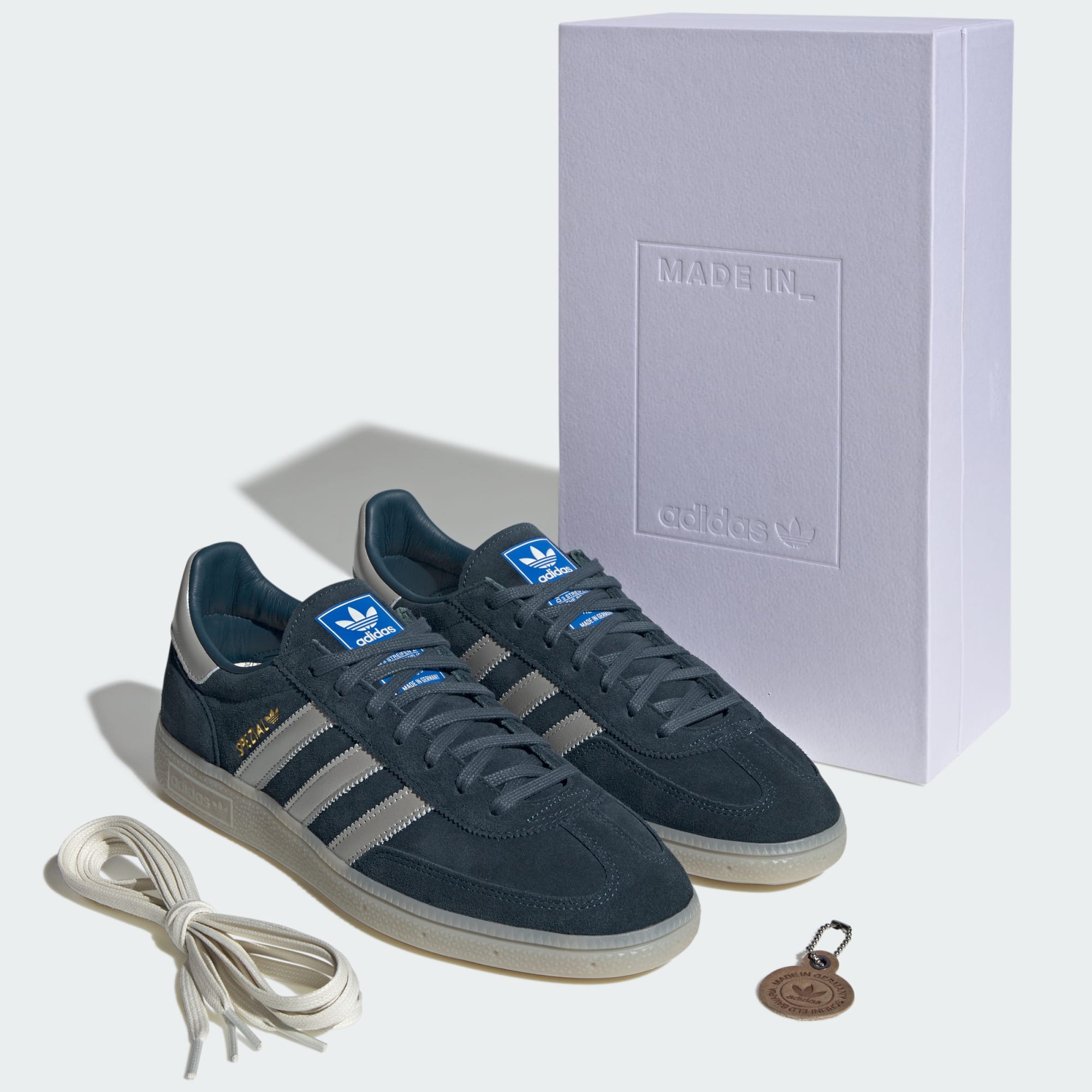 HANDBALL SPEZIAL MIG SCHUH – Arctic Night / Silver Metallic / Mist Stone – KK4953