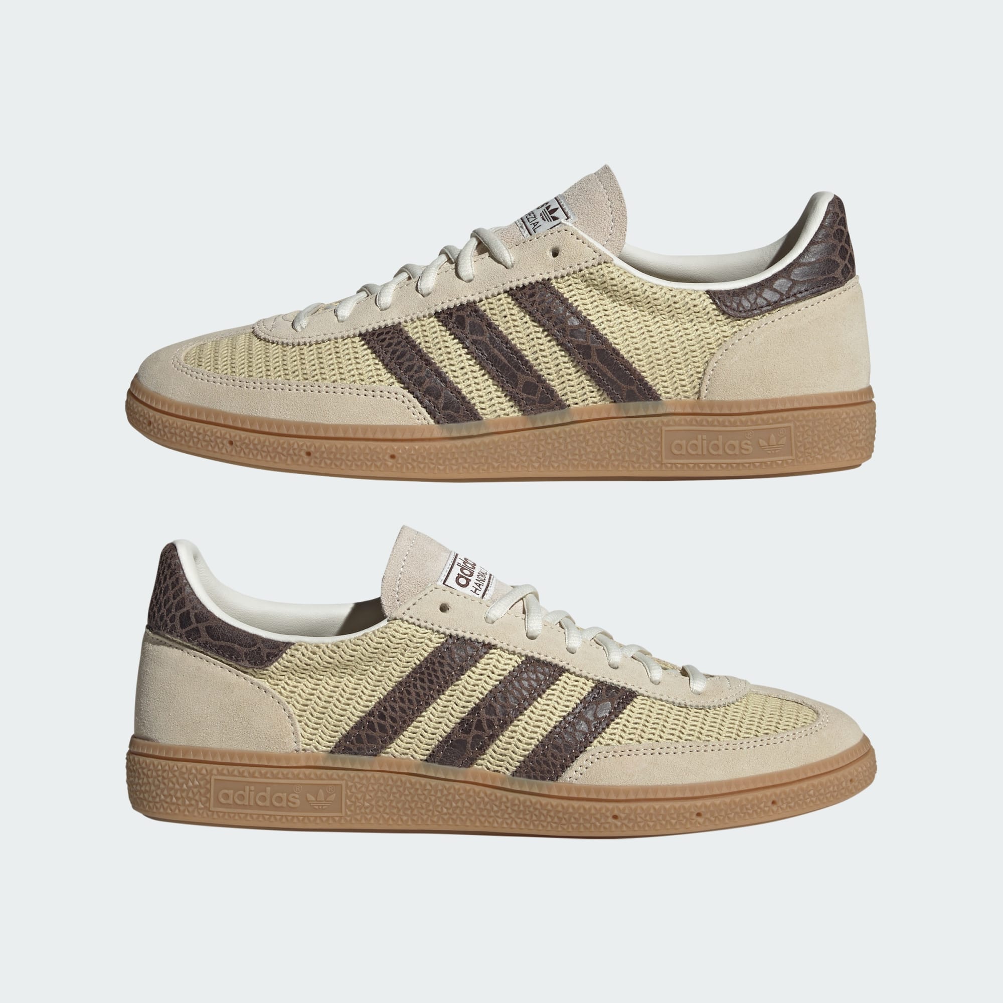 Handball Spezial Schuh – Dual Yellow / Brown / Warm Vanilla – KJ9884