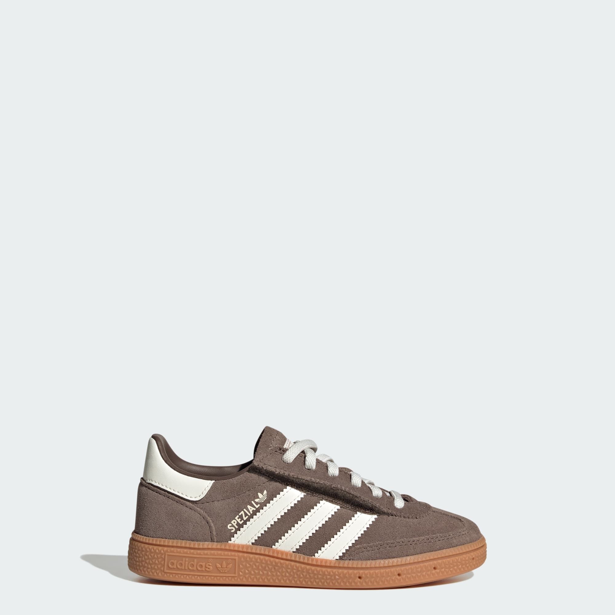 HANDBALL SPEZIAL SCHUH, KOMFORTVERSCHLUSS, ELASTISCHE SCHNÜRSENKEL – Earth Strata / Off White / Gum – LA4008