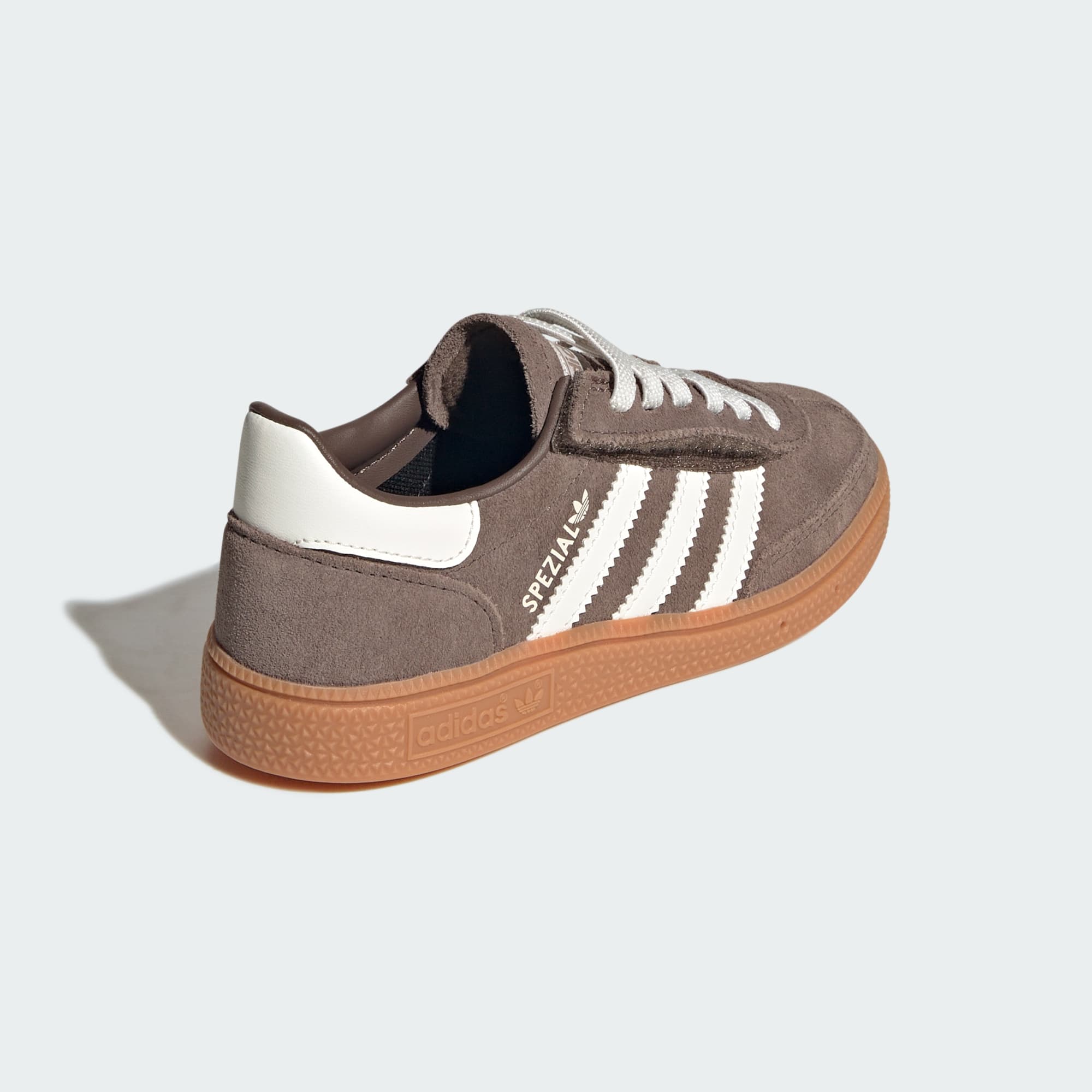 HANDBALL SPEZIAL SCHUH, KOMFORTVERSCHLUSS, ELASTISCHE SCHNÜRSENKEL – Earth Strata / Off White / Gum – LA4008