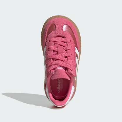 HANDBALL SPEZIAL SCHUH, KOMFORTVERSCHLUSS, ELASTISCHE SCHNÜRSENKEL – Pink Fusion / Cloud White / Gum – KH9477