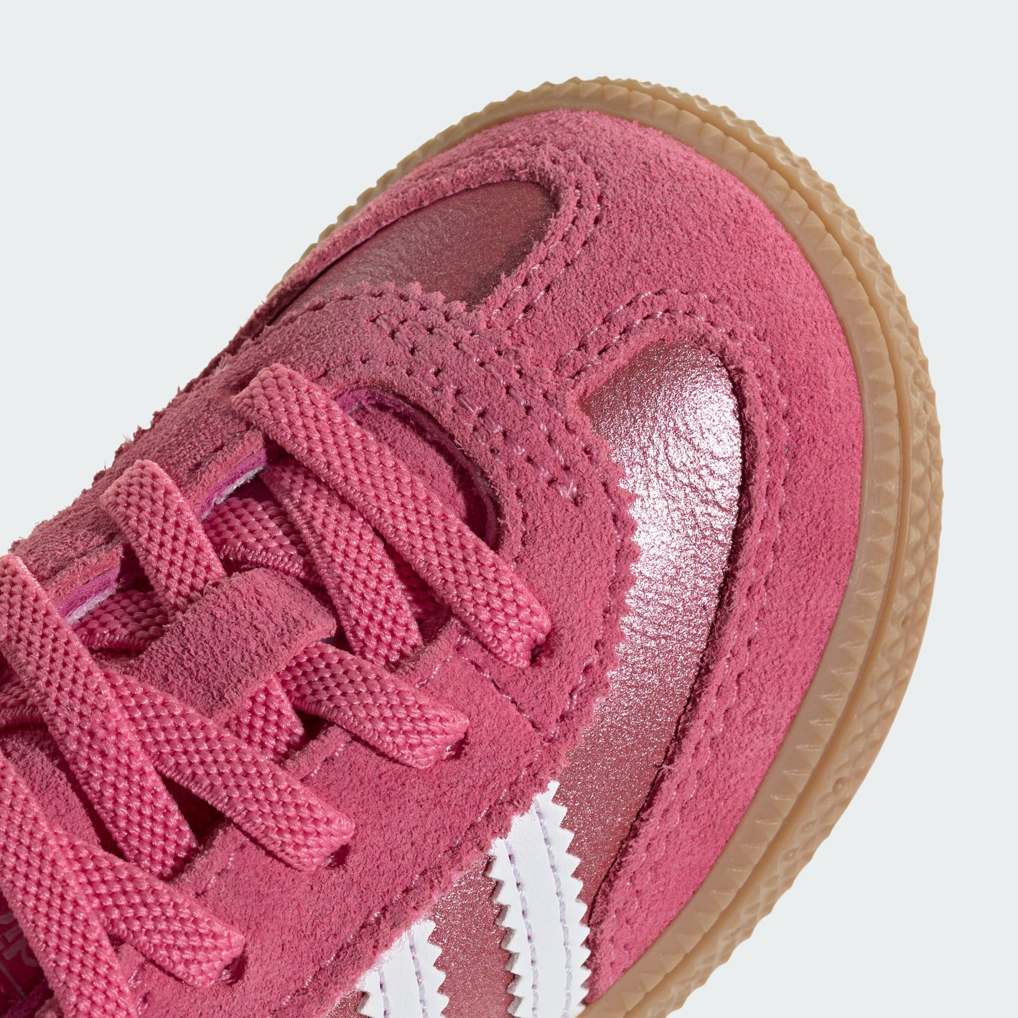HANDBALL SPEZIAL SCHUH, KOMFORTVERSCHLUSS, ELASTISCHE SCHNÜRSENKEL – Pink Fusion / Cloud White / Gum – KH9477