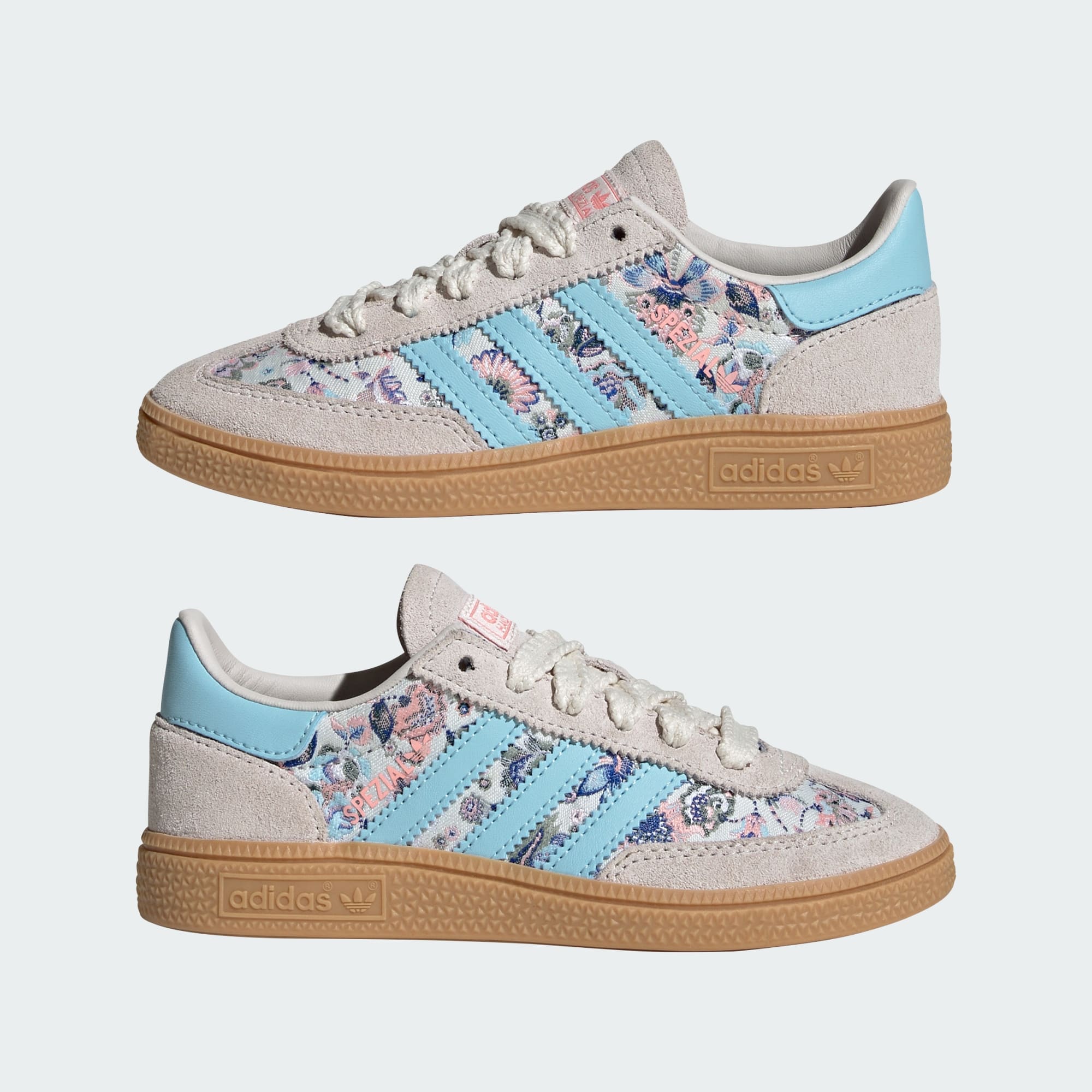HANDBALL SPEZIAL SCHUH – Off White / Icey Blue / Gum – KK0953