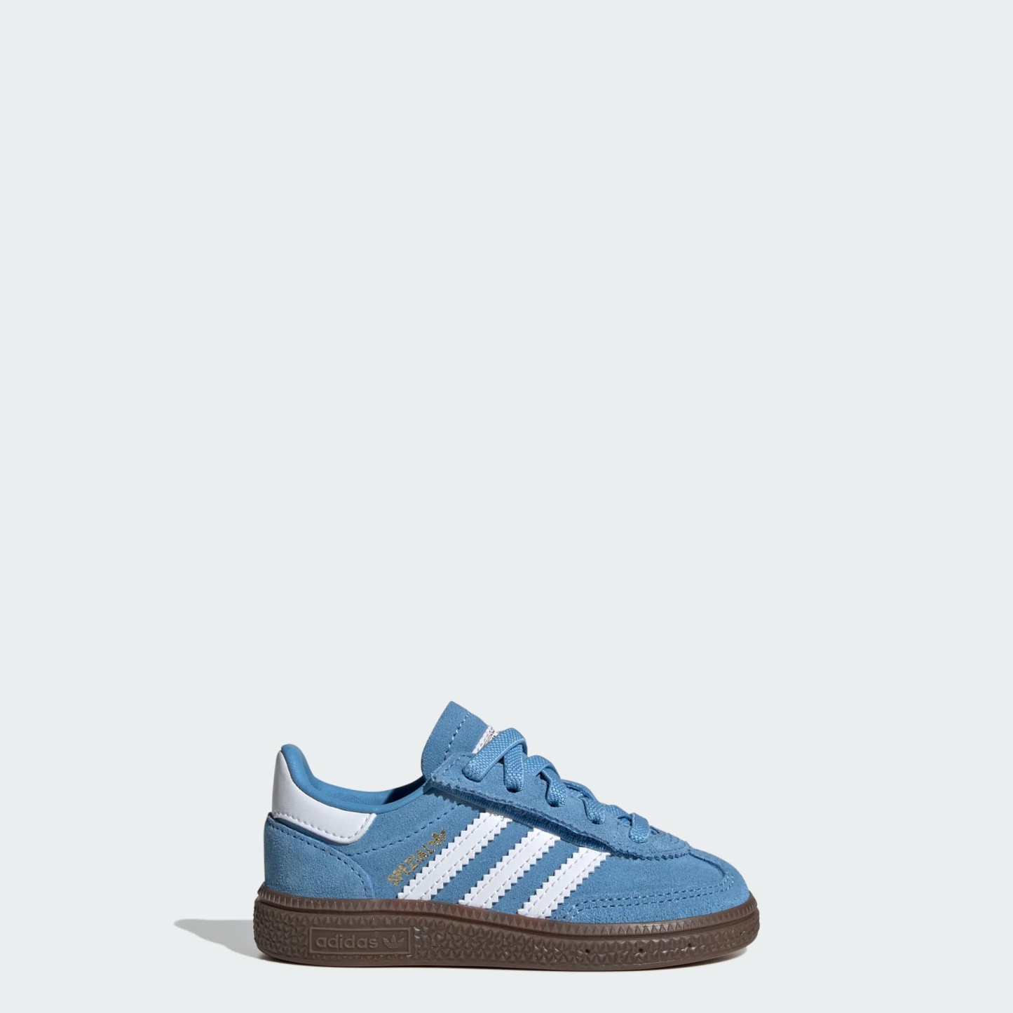 Handball Spezial Comfort Closure Elastic Lace Kids Schuh – Light Blue / Cloud White / Gum – JI2900