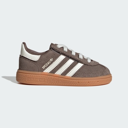 Handball Spezial Comfort Closure Elastic Lace Kids Schuh – Earth Strata / Off White / Gum – KI3944