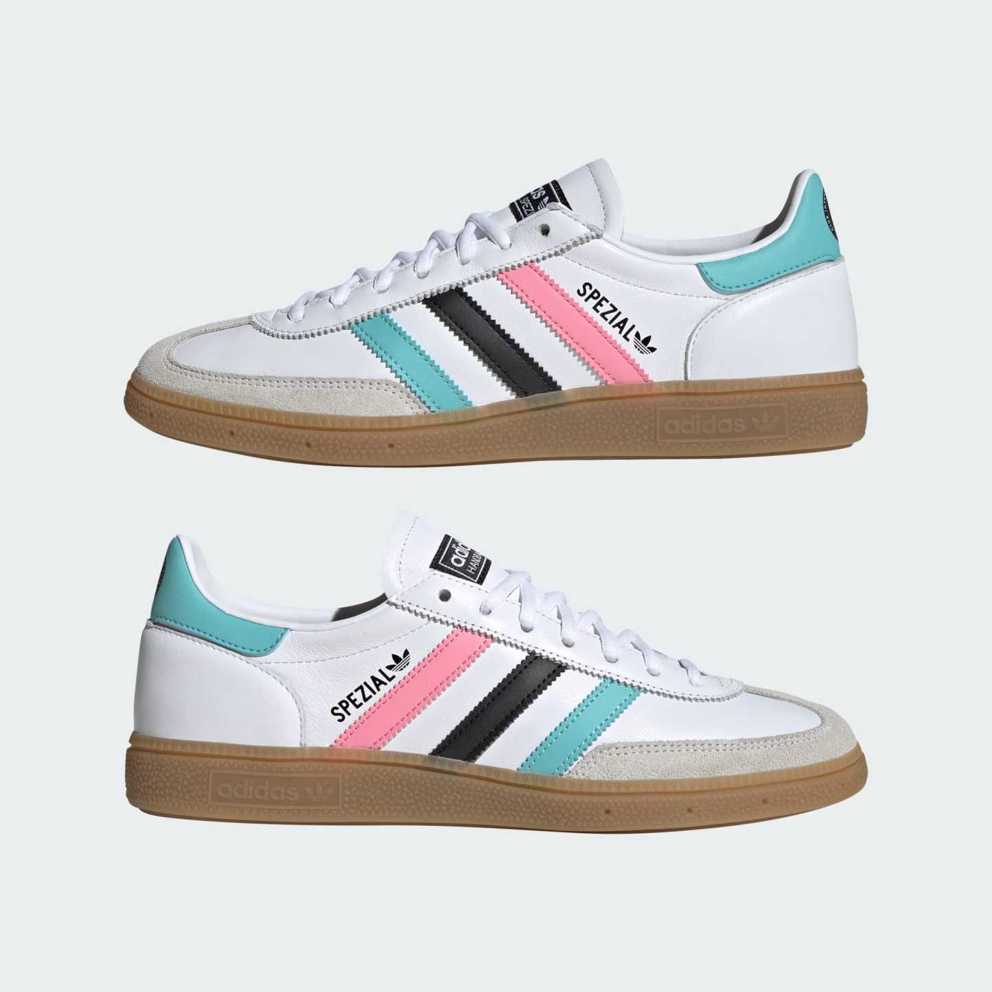 Handball Spezial Schuh – Cloud White / Easy Mint / Core Black – KI5243