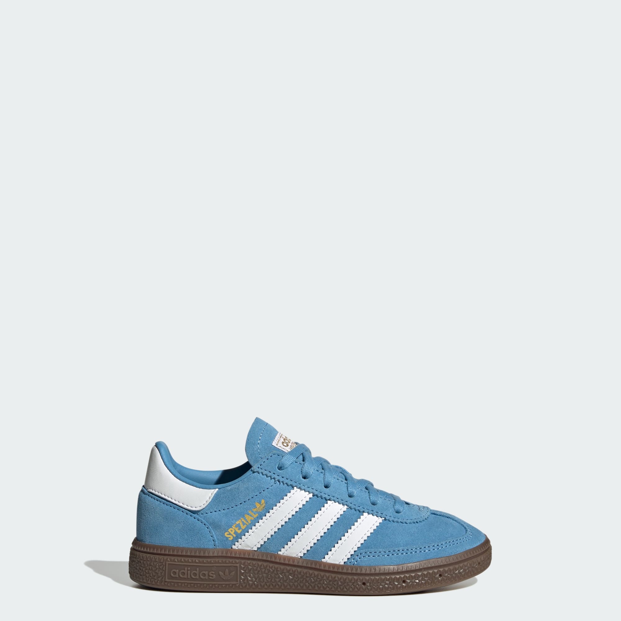 Handball Spezial Kids Schuh – Light Blue / Cloud White / Gum – JI2896