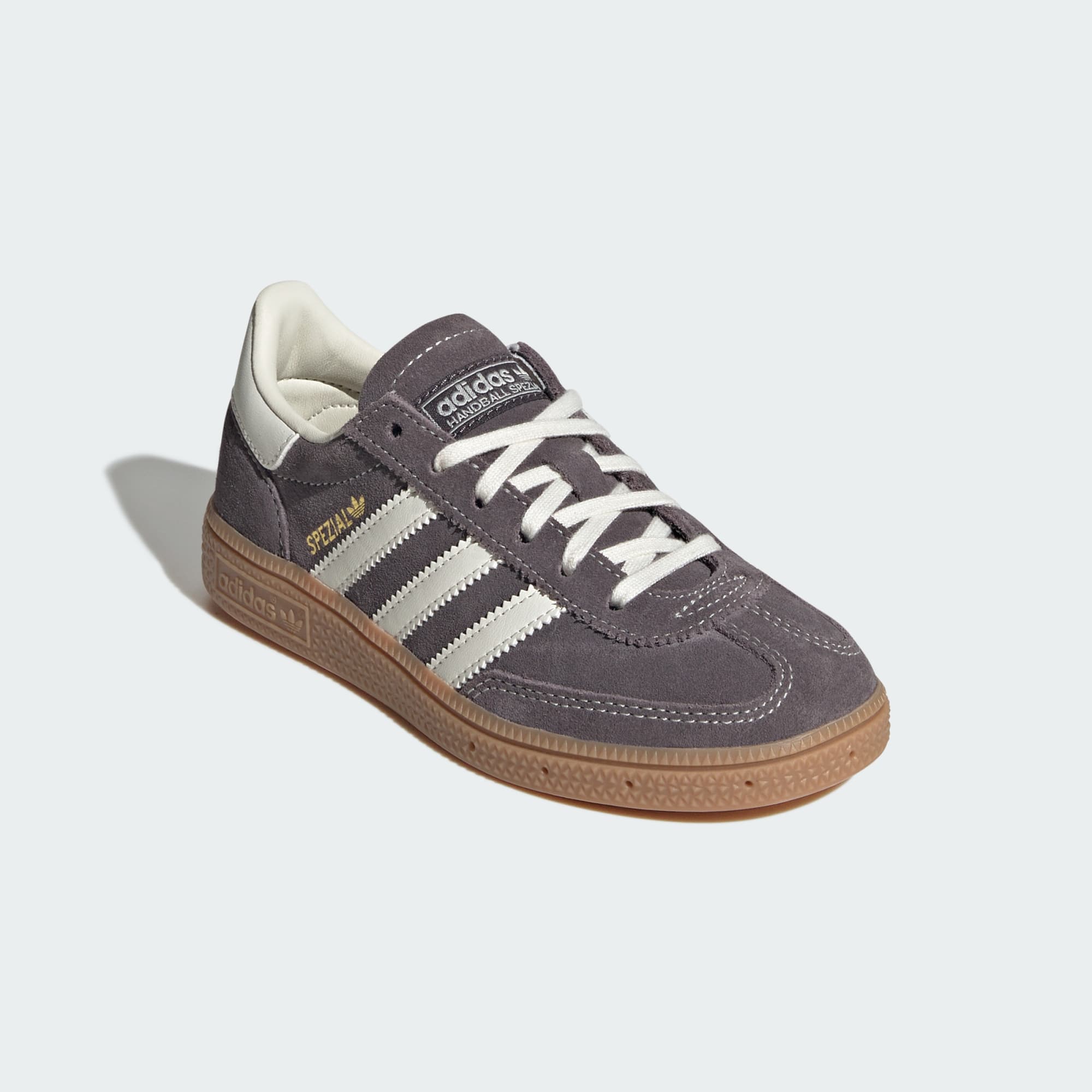 Handball Spezial Kids Schuh – Grey Strata / Off White / Gum – HQ2970