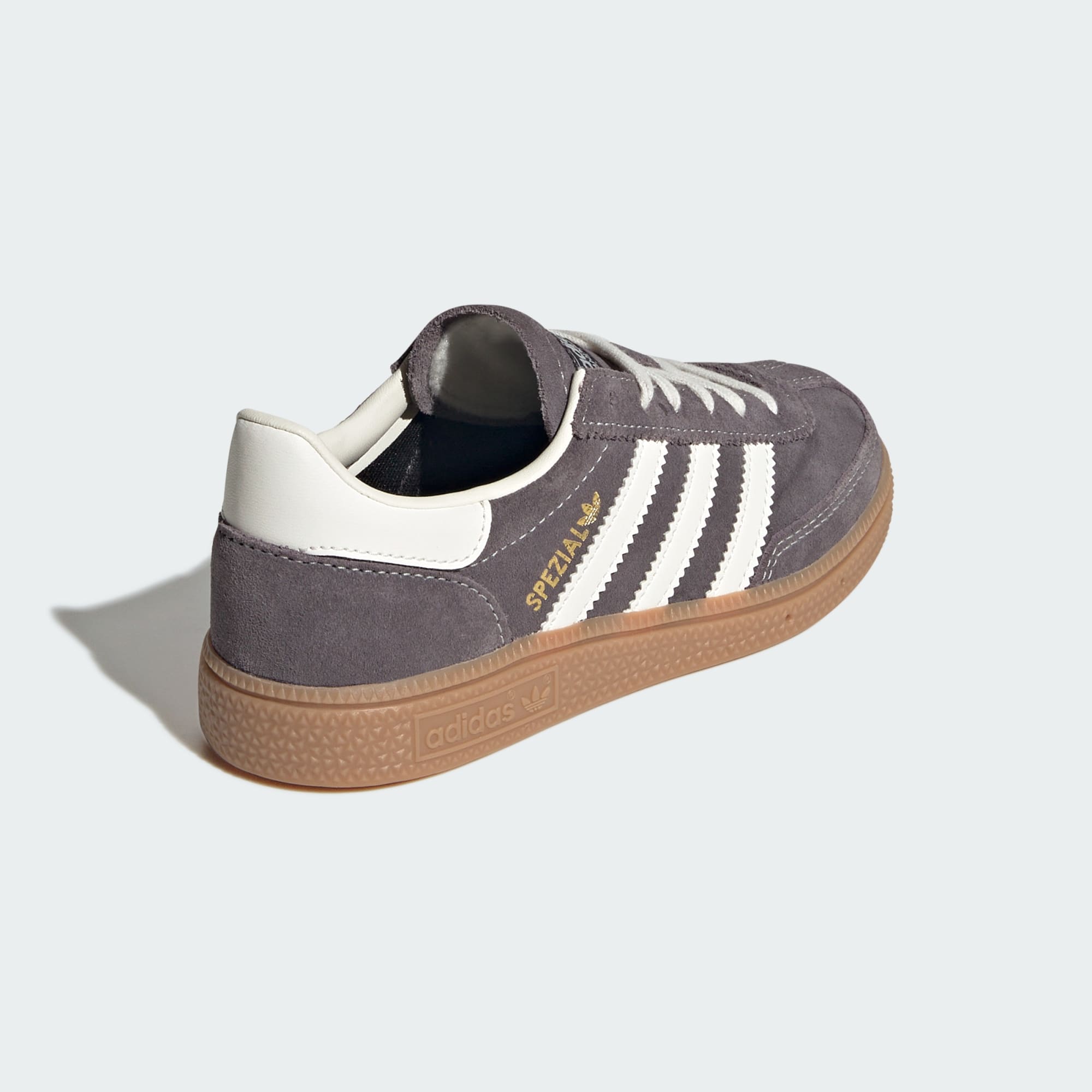Handball Spezial Kids Schuh – Grey Strata / Off White / Gum – HQ2970
