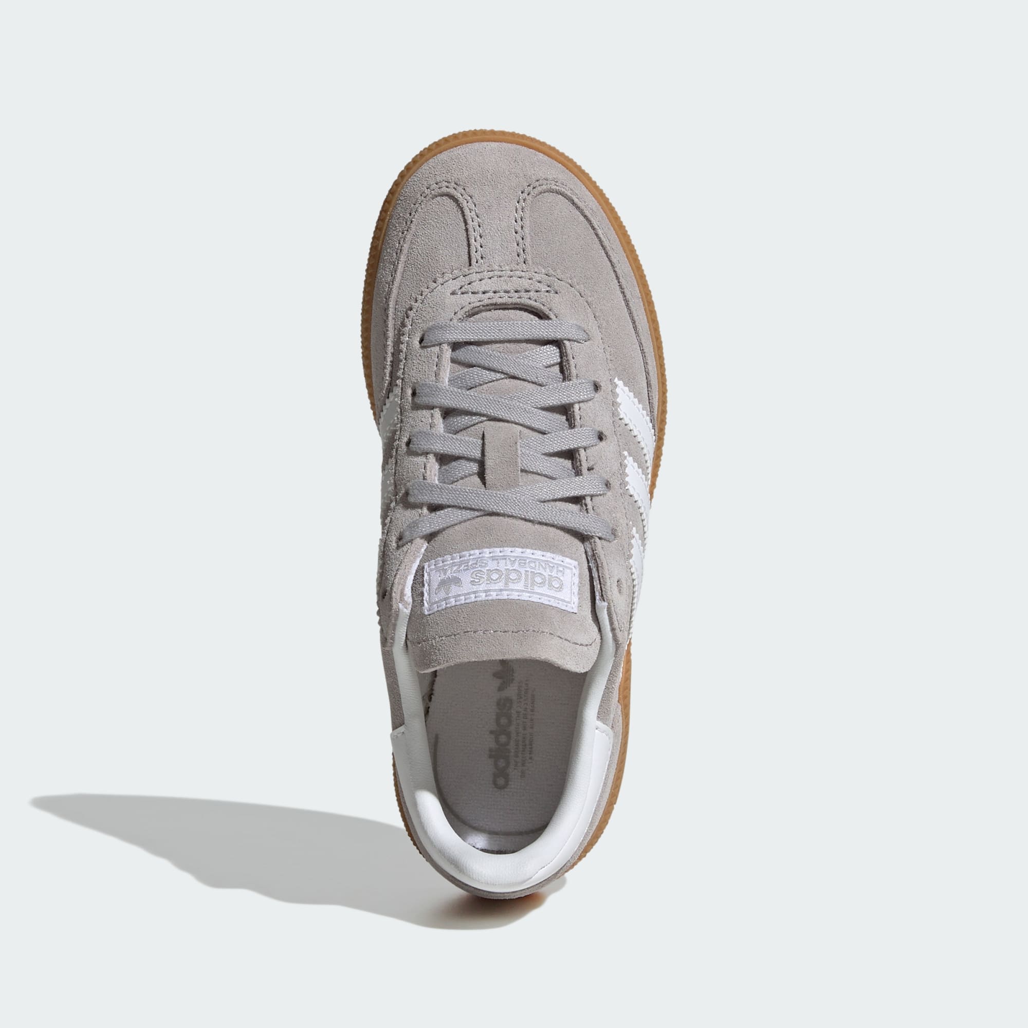 Handball Spezial Kids Schuh – Grey Two / Cloud White / Gum – JP9572