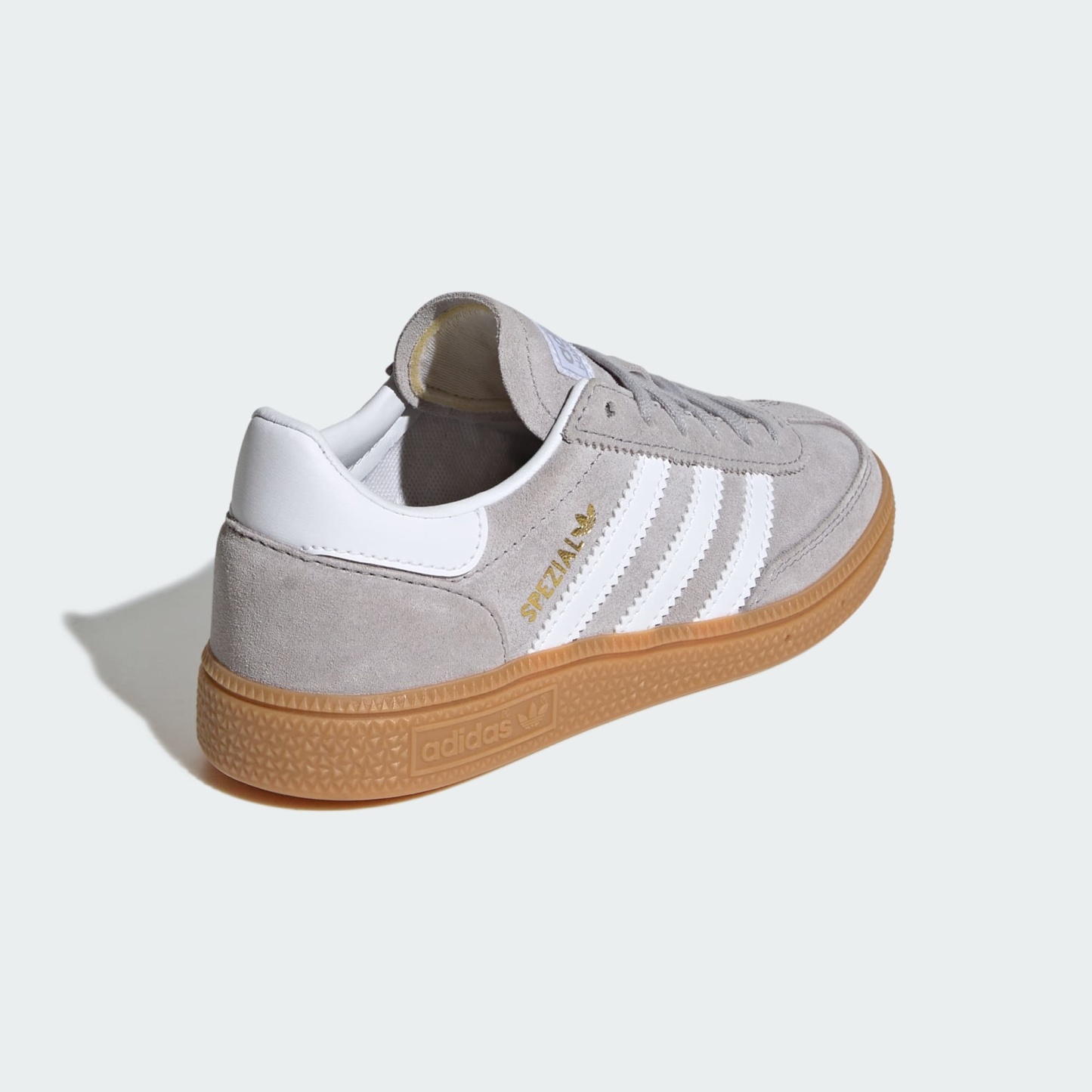 Handball Spezial Kids Schuh – Grey Two / Cloud White / Gum – JP9572